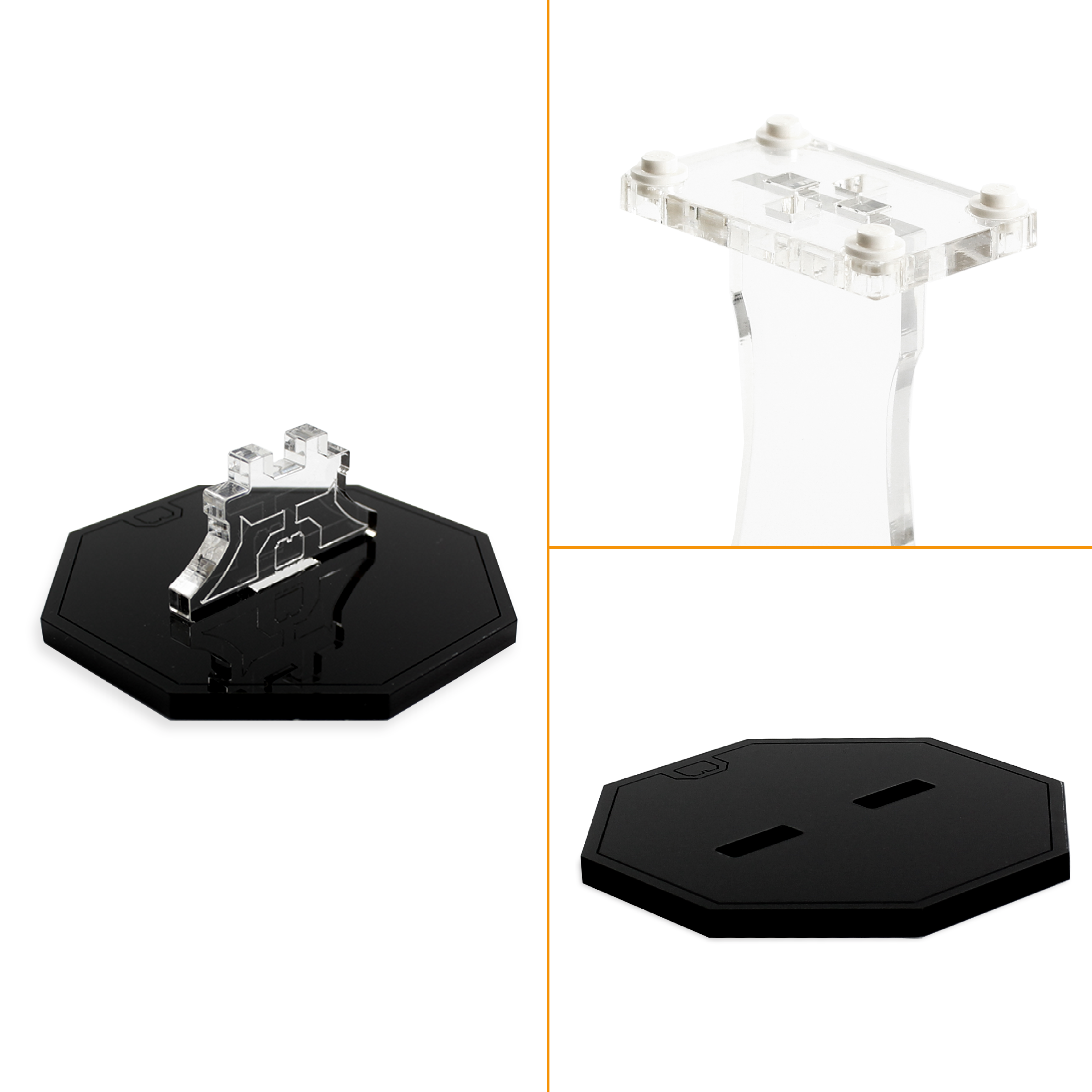 Vario Display Stand for LEGO® Vehicles (Small/Horizontal)
