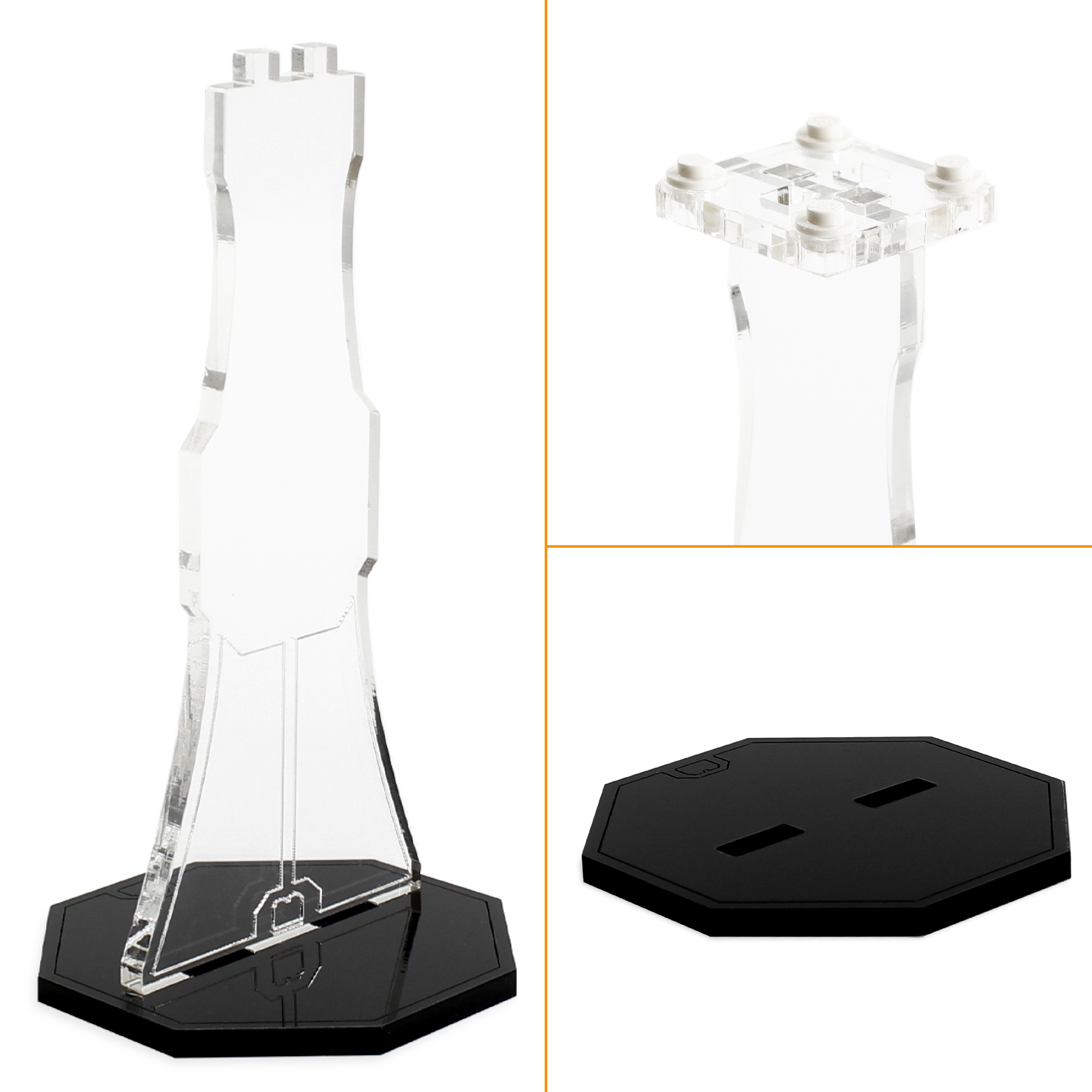 Vario Display Stand for LEGO® Vehicles (X-Large/Horizontal)