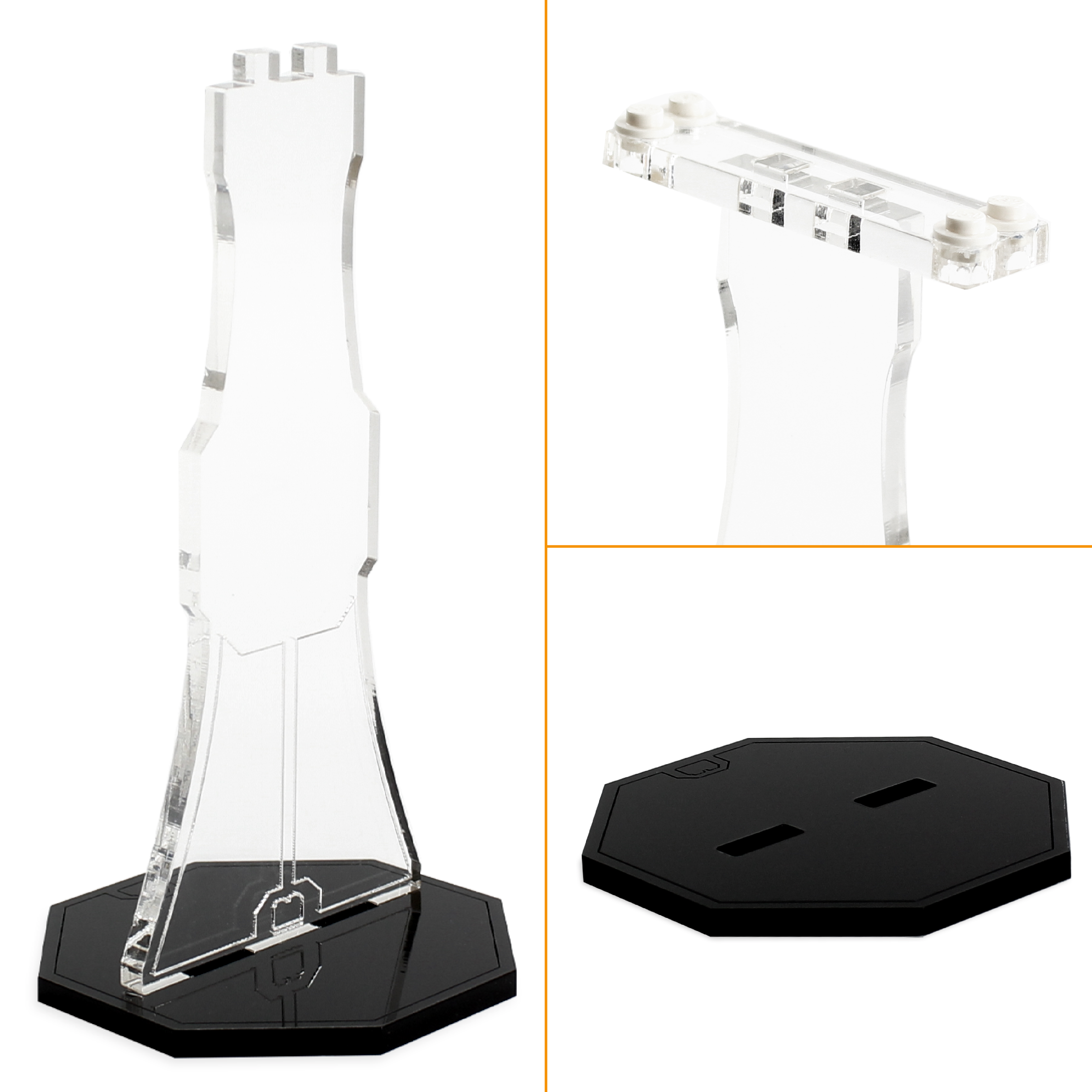 Vario Display Stand for LEGO® Vehicles (X-Large/Horizontal)