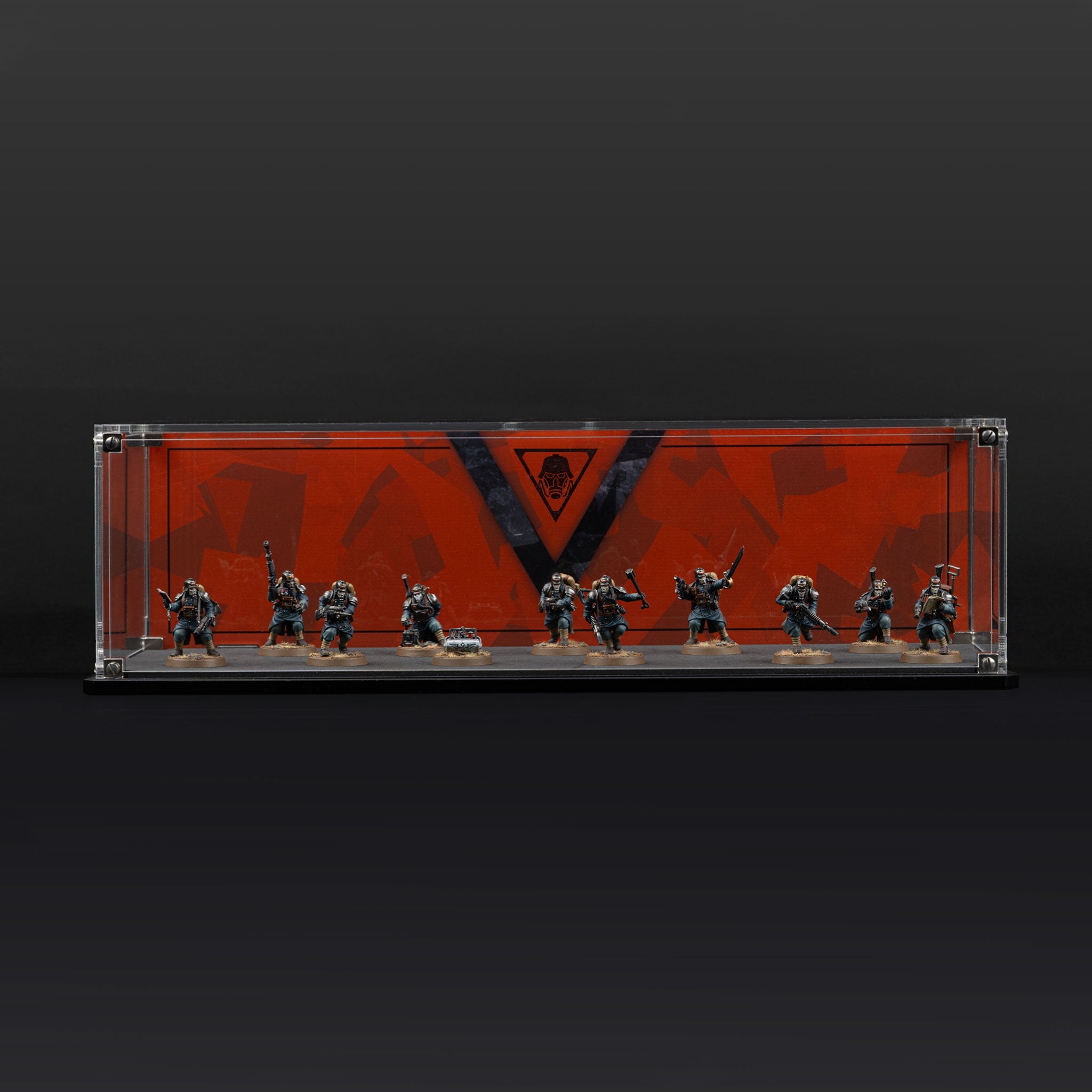 Display Case for Warhammer® 40,000 Kill Team: Death Korps