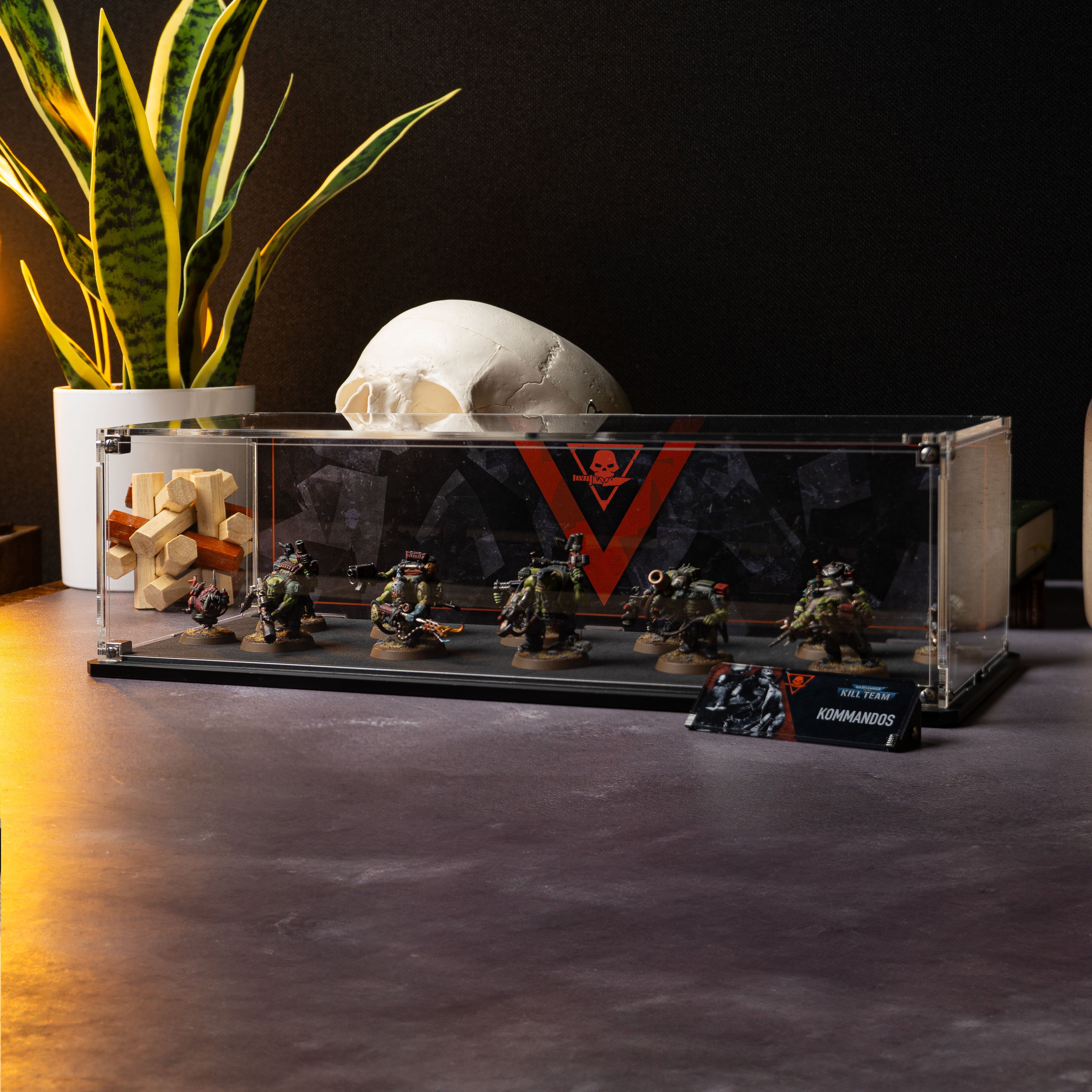 Display Case for Warhammer® 40,000 Kill Team: Kommandos