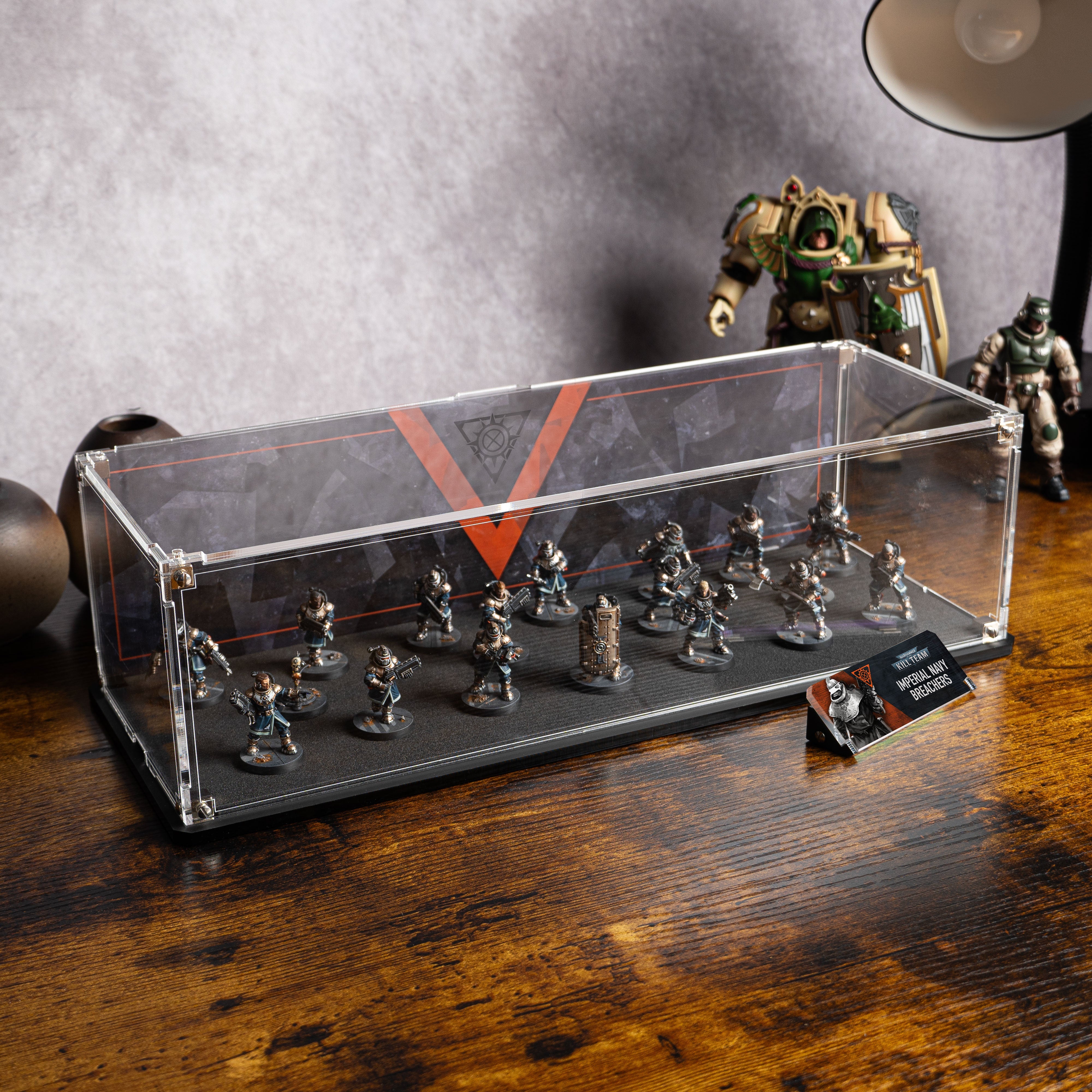 Display Case for Warhammer® 40,000 Kill Team: Imperial Navy Breachers