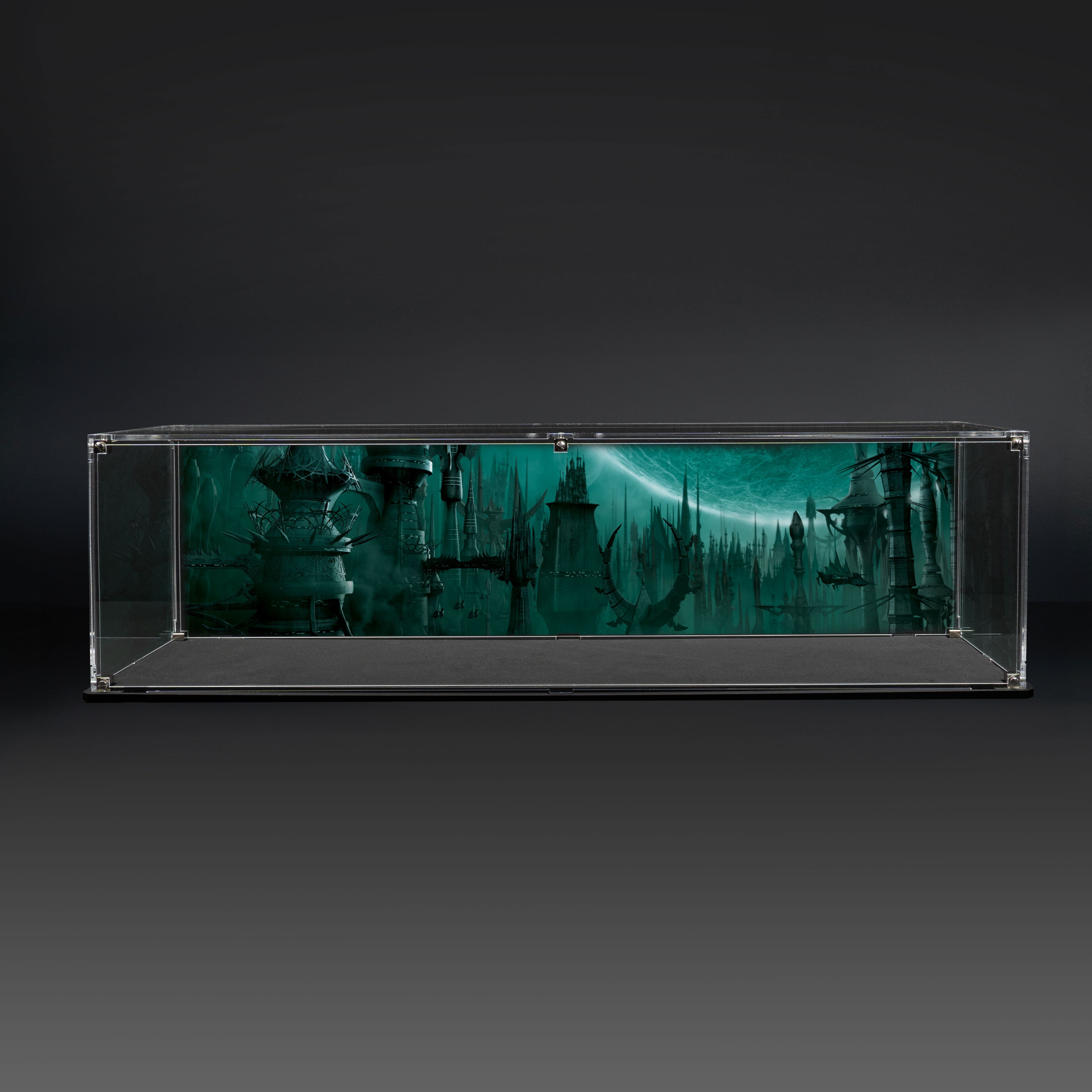 Display Case for Warhammer® Army with Commorragh Background
