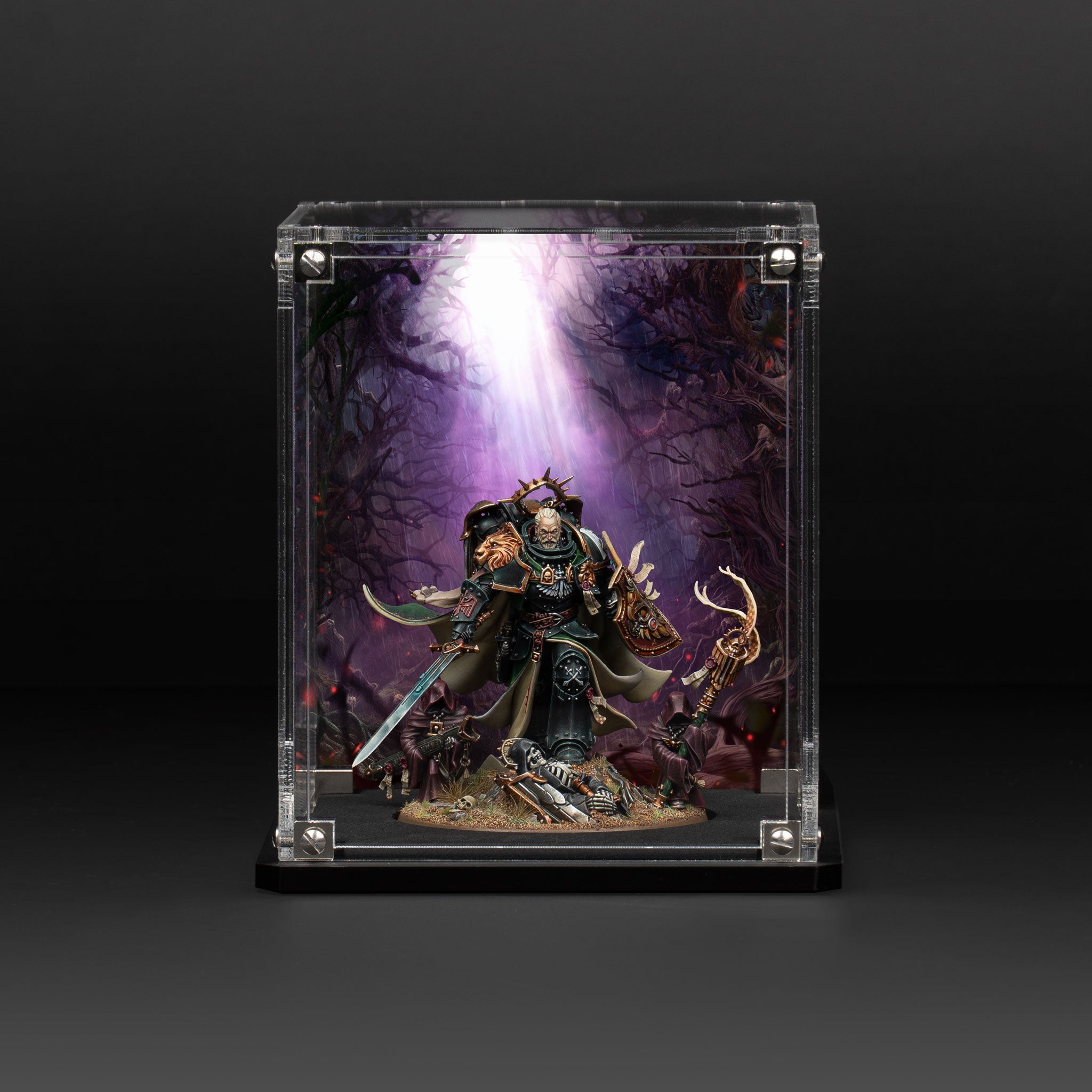 Display Case for Warhammer® 40,000 Dark Angels Lion El’Jonson