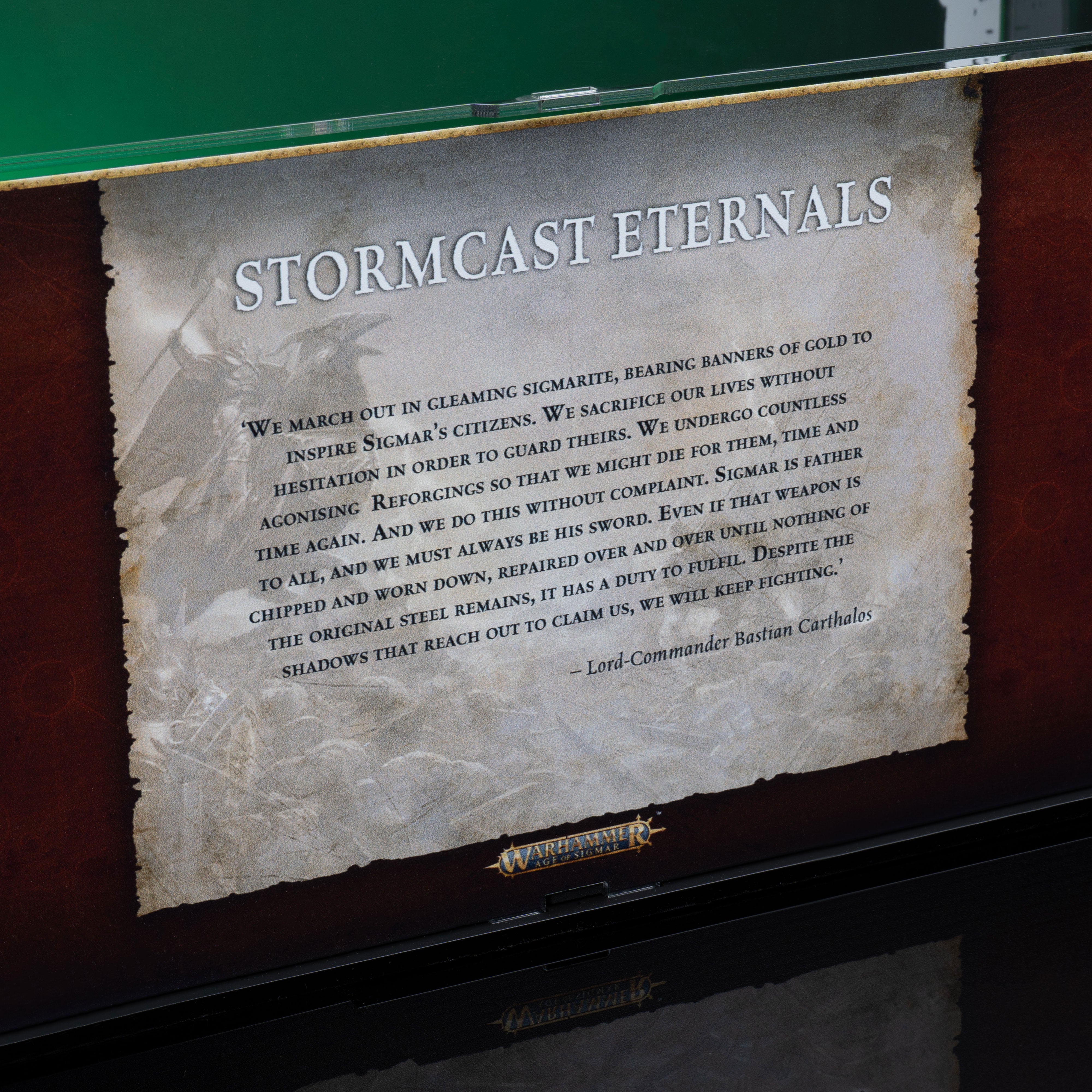 Limited Edition Display Case for Warhammer® Age of Sigmar: Skaventide - Stormcast Eternals Army