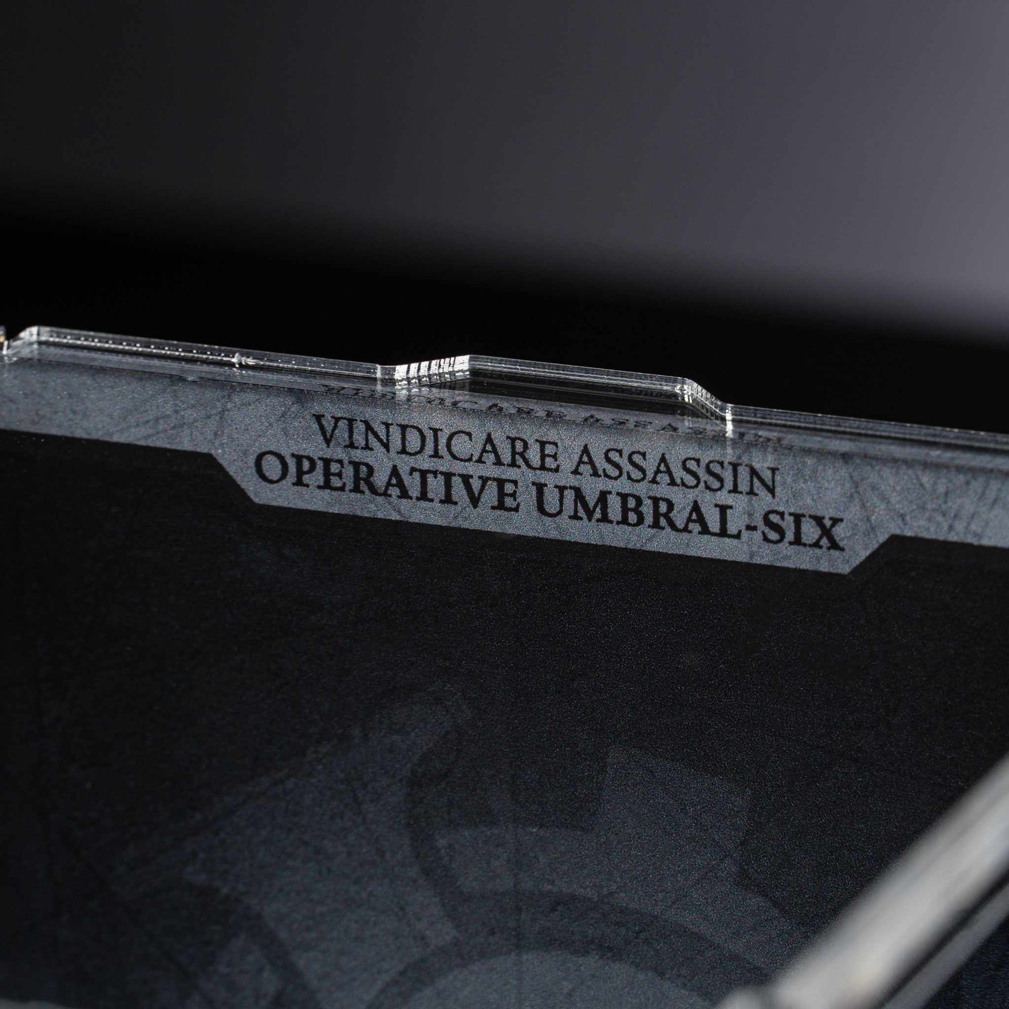 Display Case for Warhammer®+ Vindicare Assassin - Operative Umbral-six