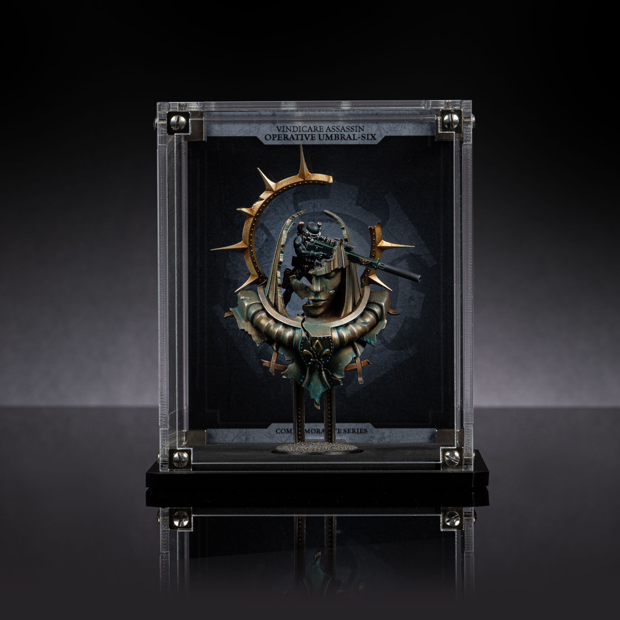Display Case for Warhammer®+ Vindicare Assassin - Operative Umbral-six