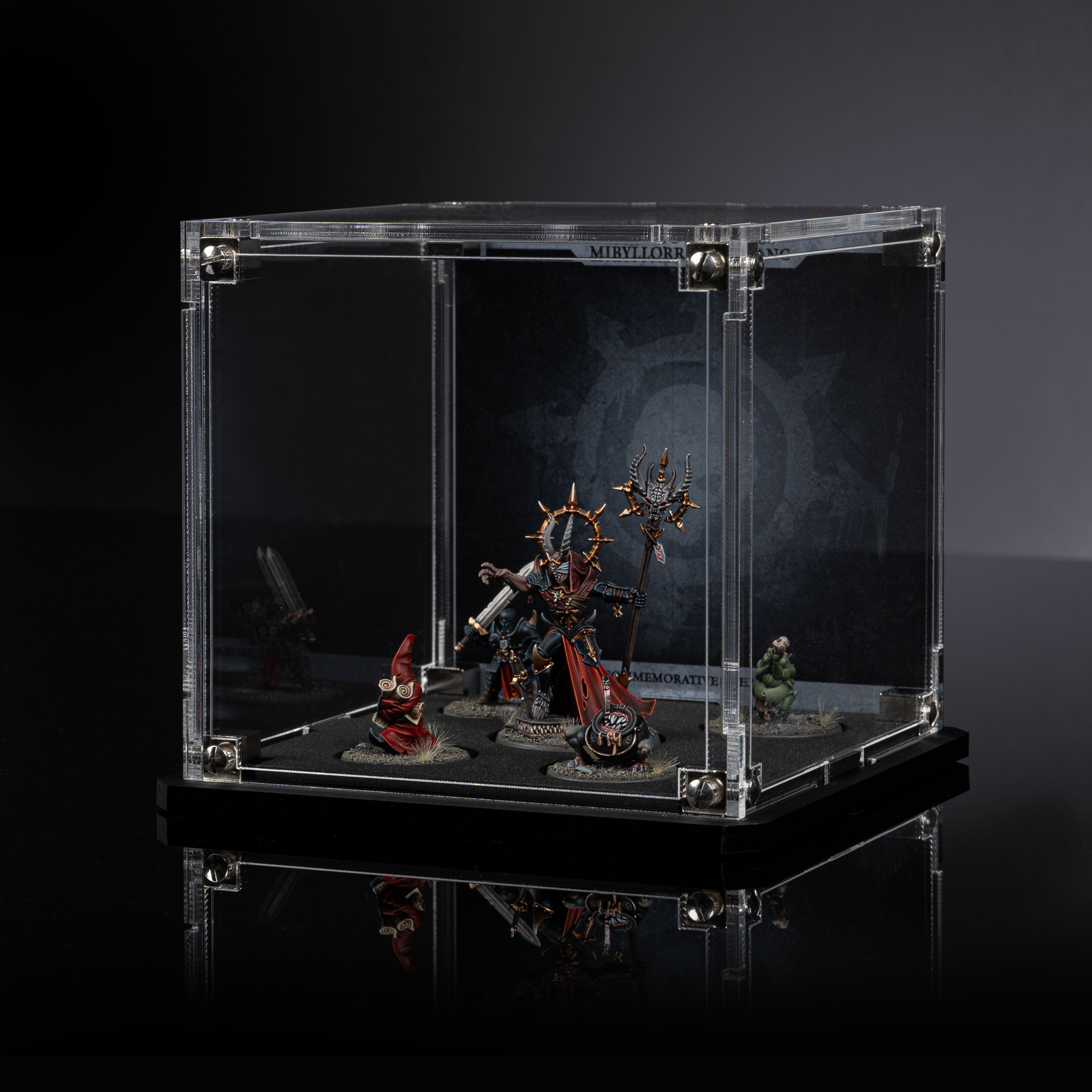 Display Case for Warhammer®+ Mibyllorr Darkfang - Chaos Sorcerer Lord