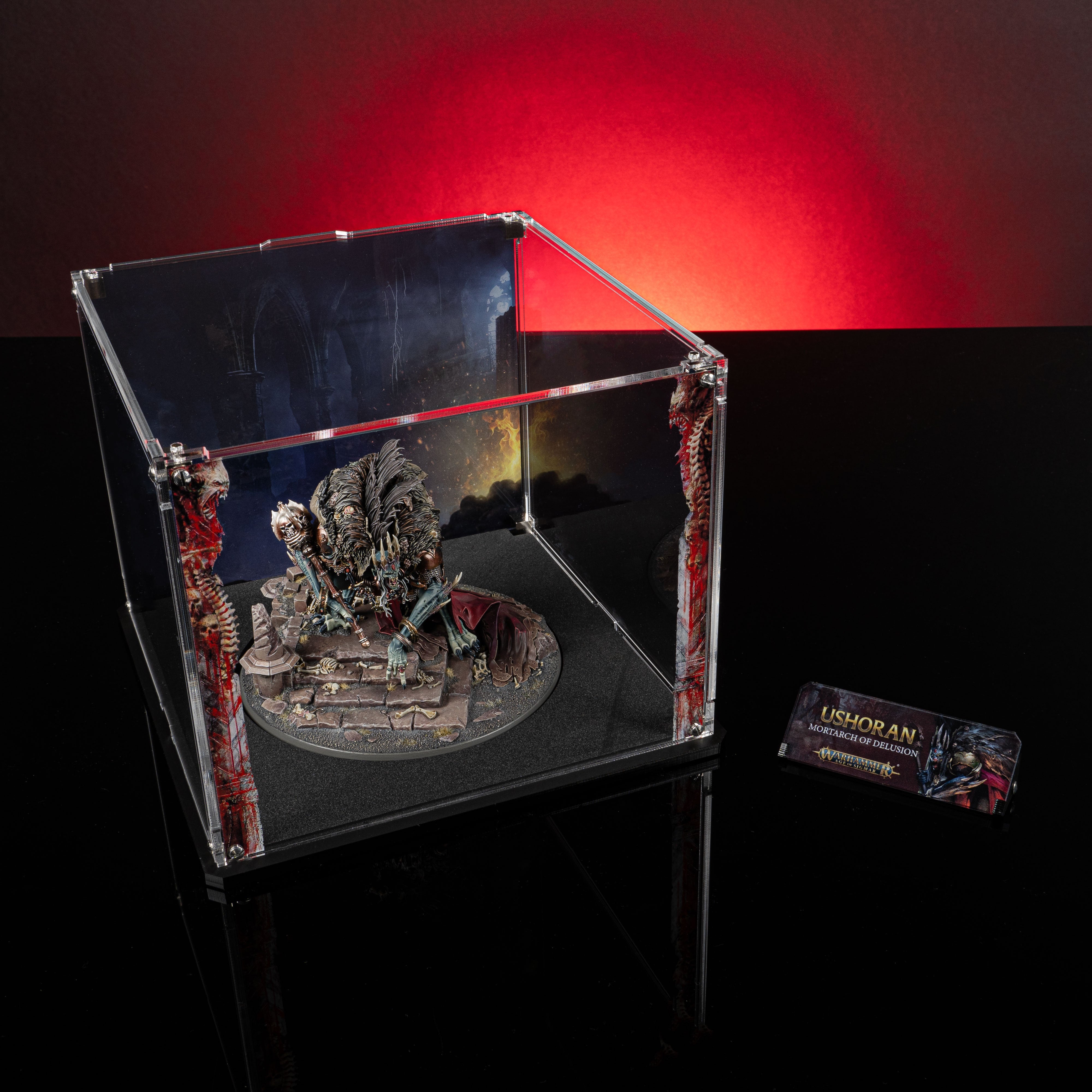 Limited Edition Display Case for Warhammer® Age of Sigmar Ushoran, Mortarch of Delusion