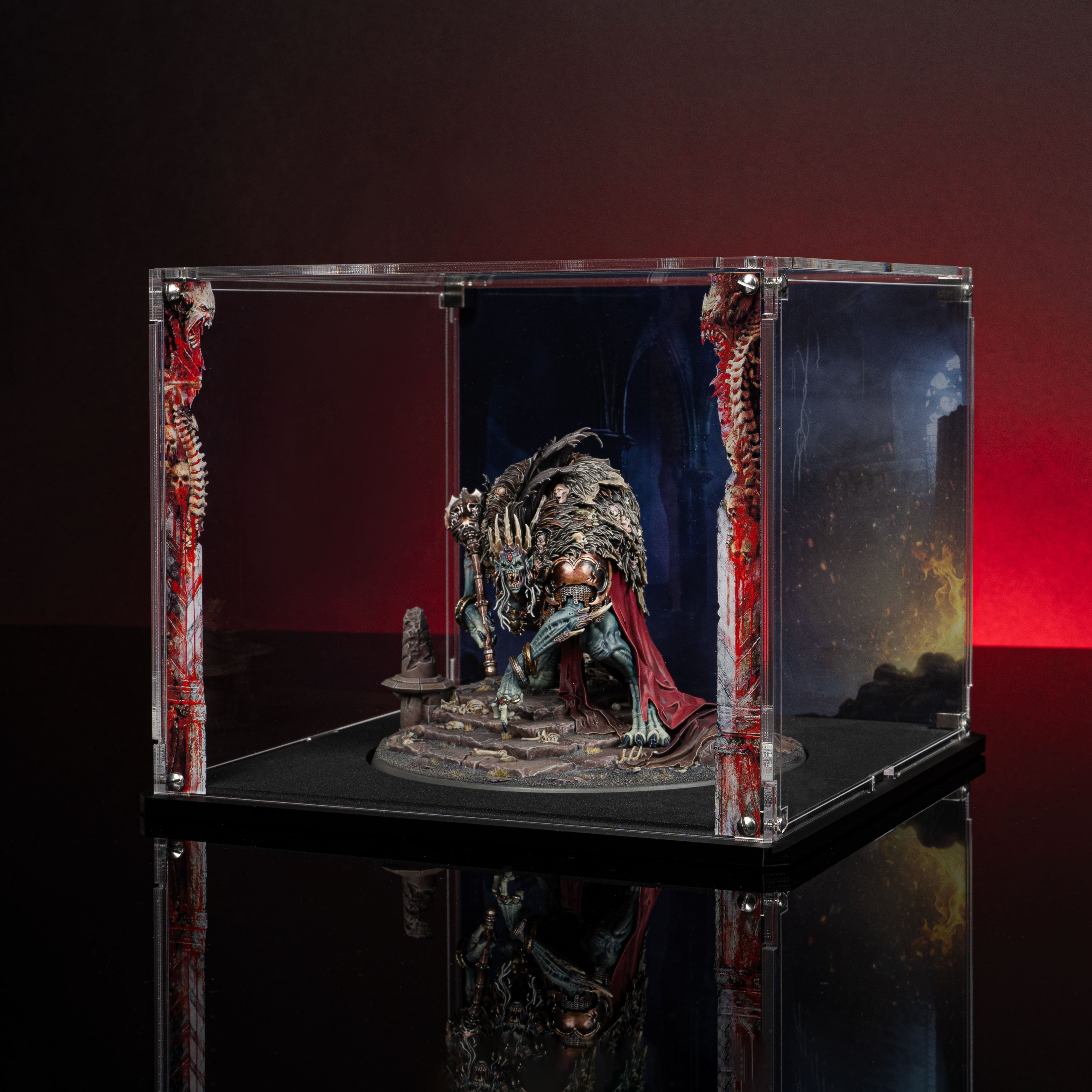 Limited Edition Display Case for Warhammer® Age of Sigmar Ushoran, Mortarch of Delusion