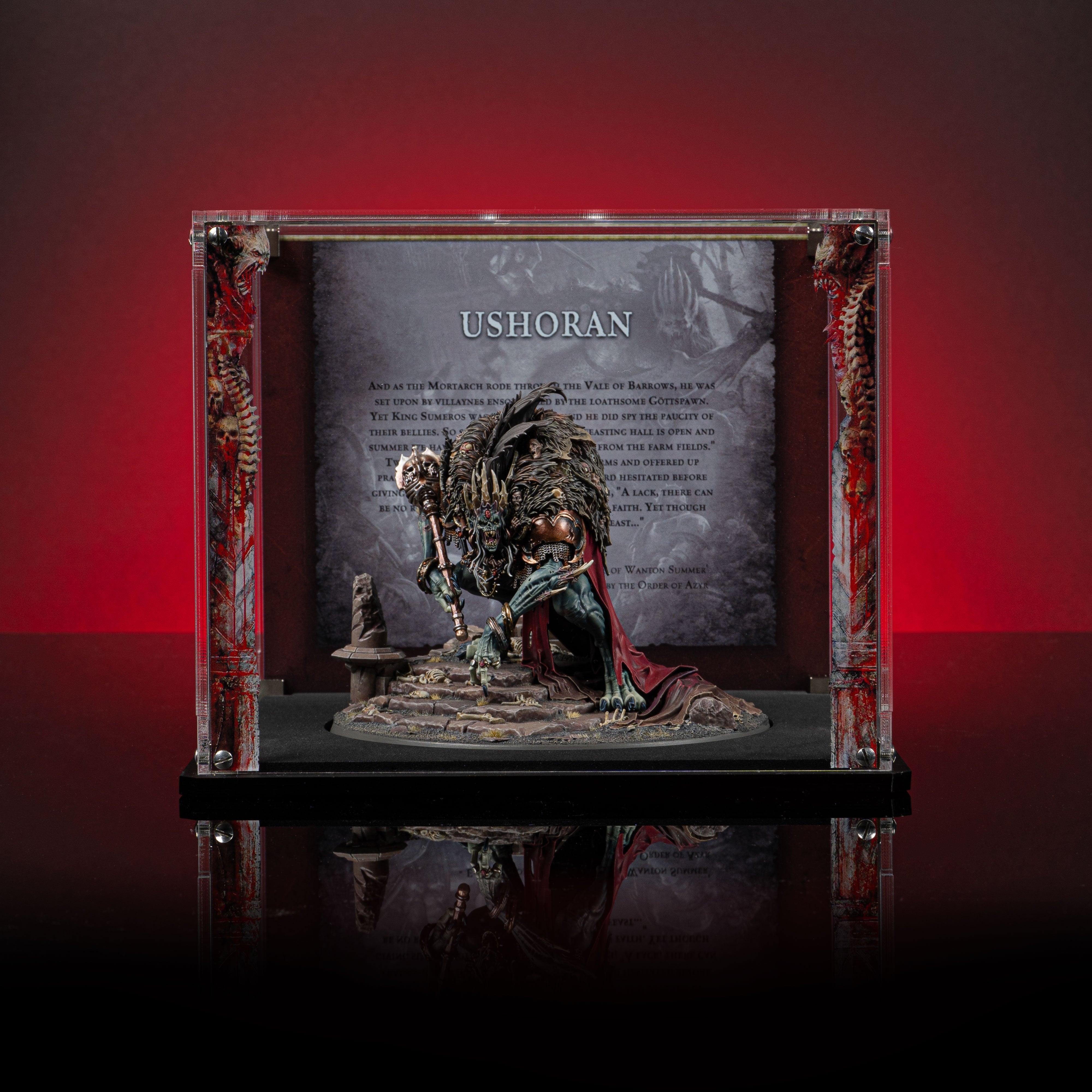 Limited Edition Display Case for Warhammer® Age of Sigmar Ushoran, Mortarch of Delusion