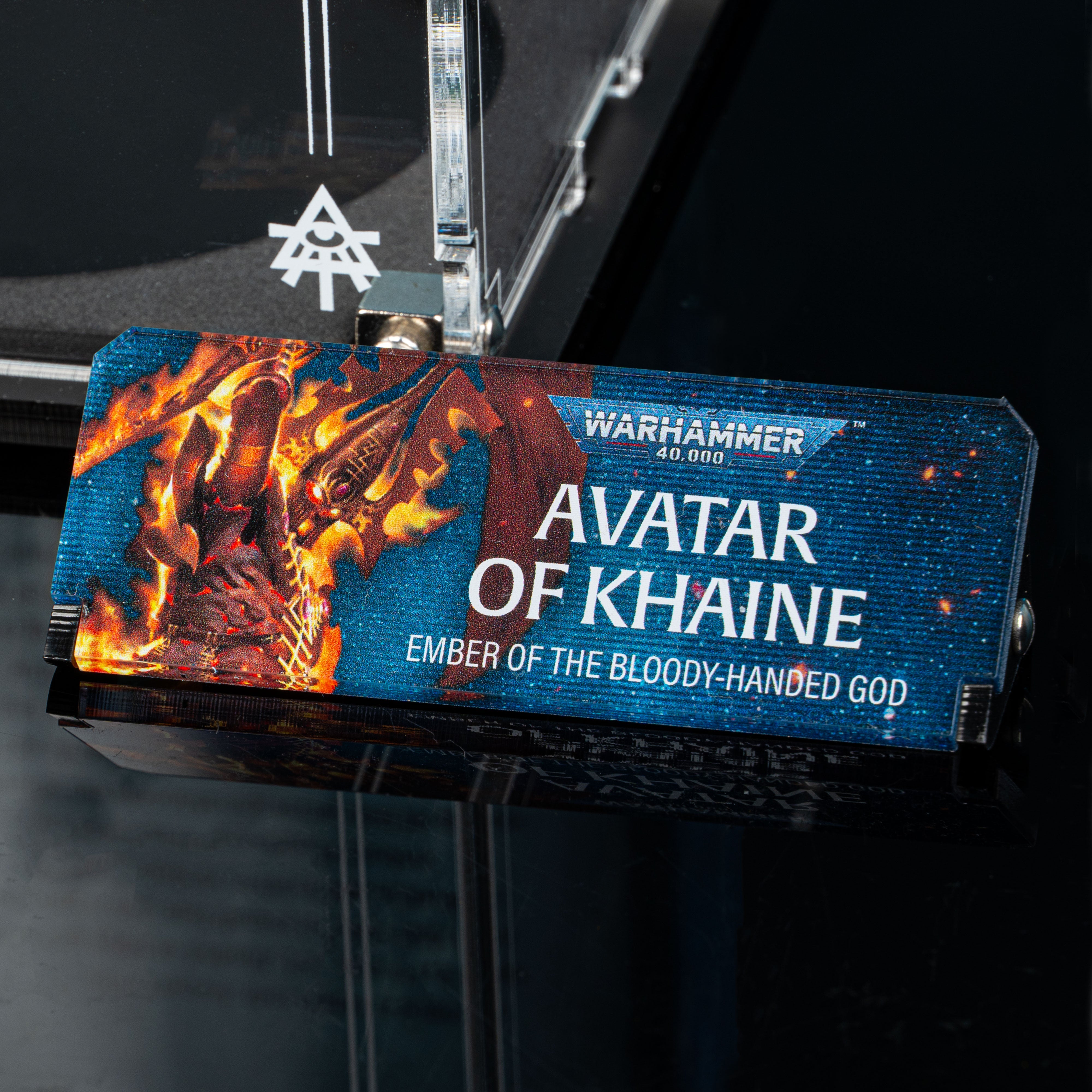 Display Case for Warhammer® 40,000 Avatar of Khaine