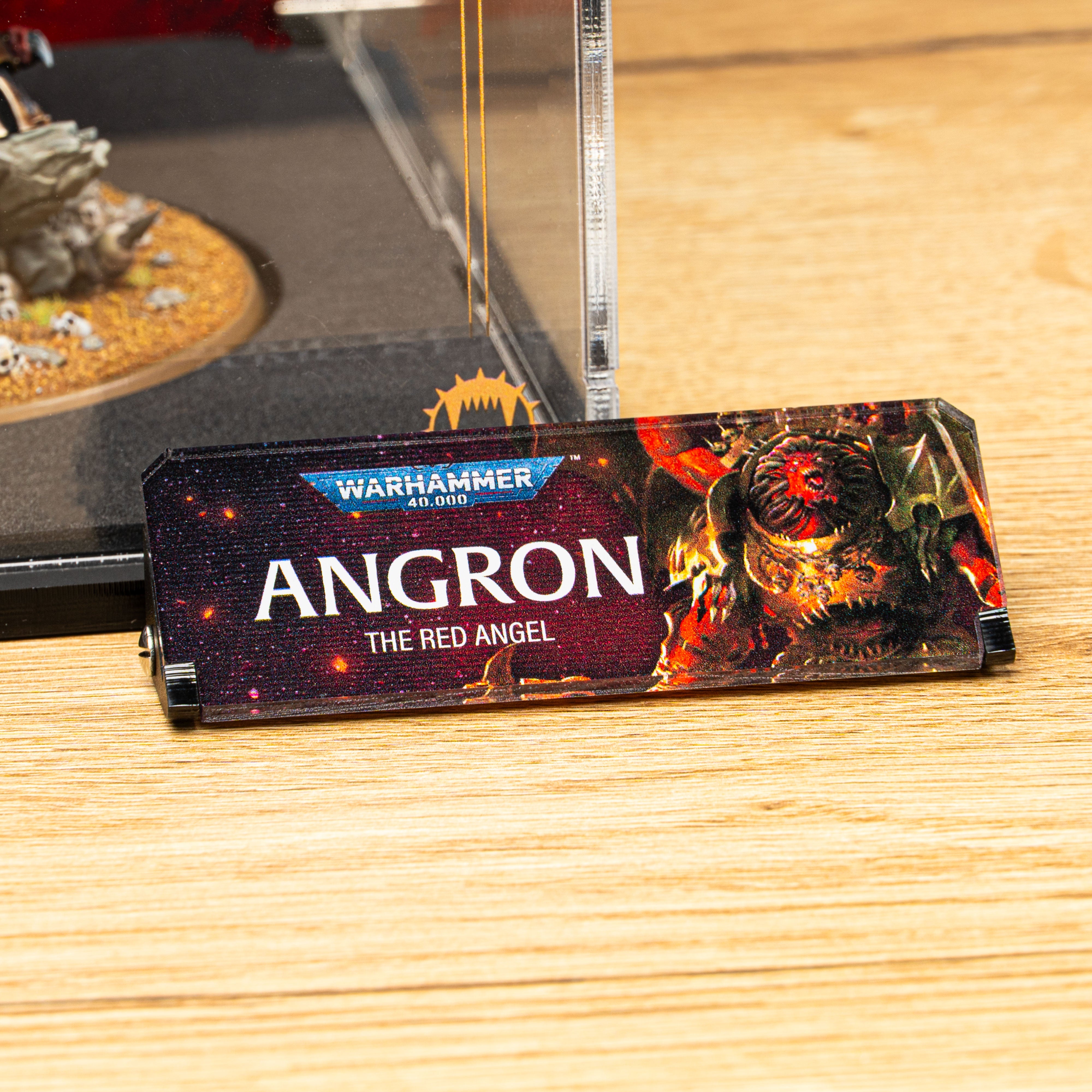 Plaques for Warhammer® 40,000 World Eaters Miniatures