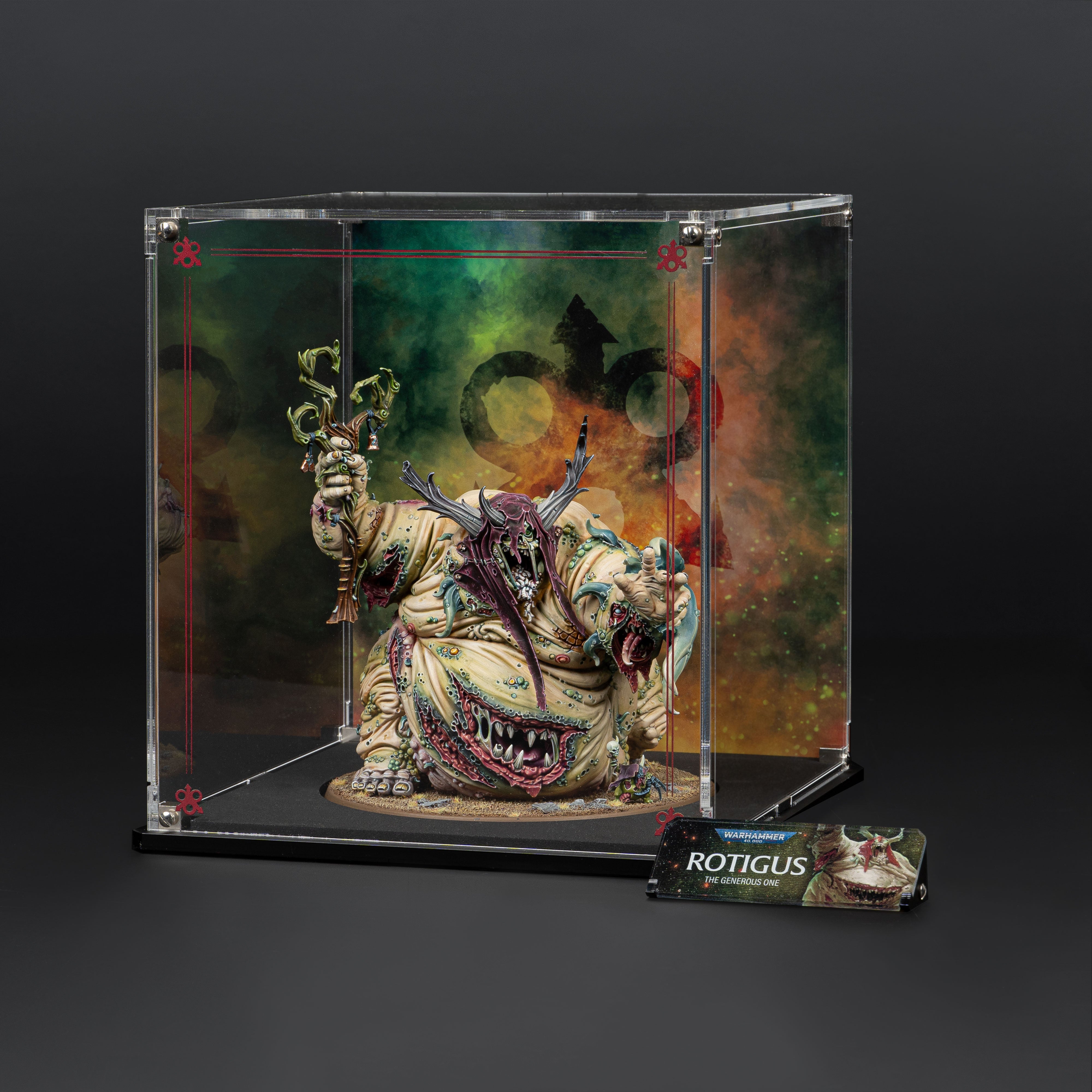 Display Case for Warhammer® 40,000 Rotigus
