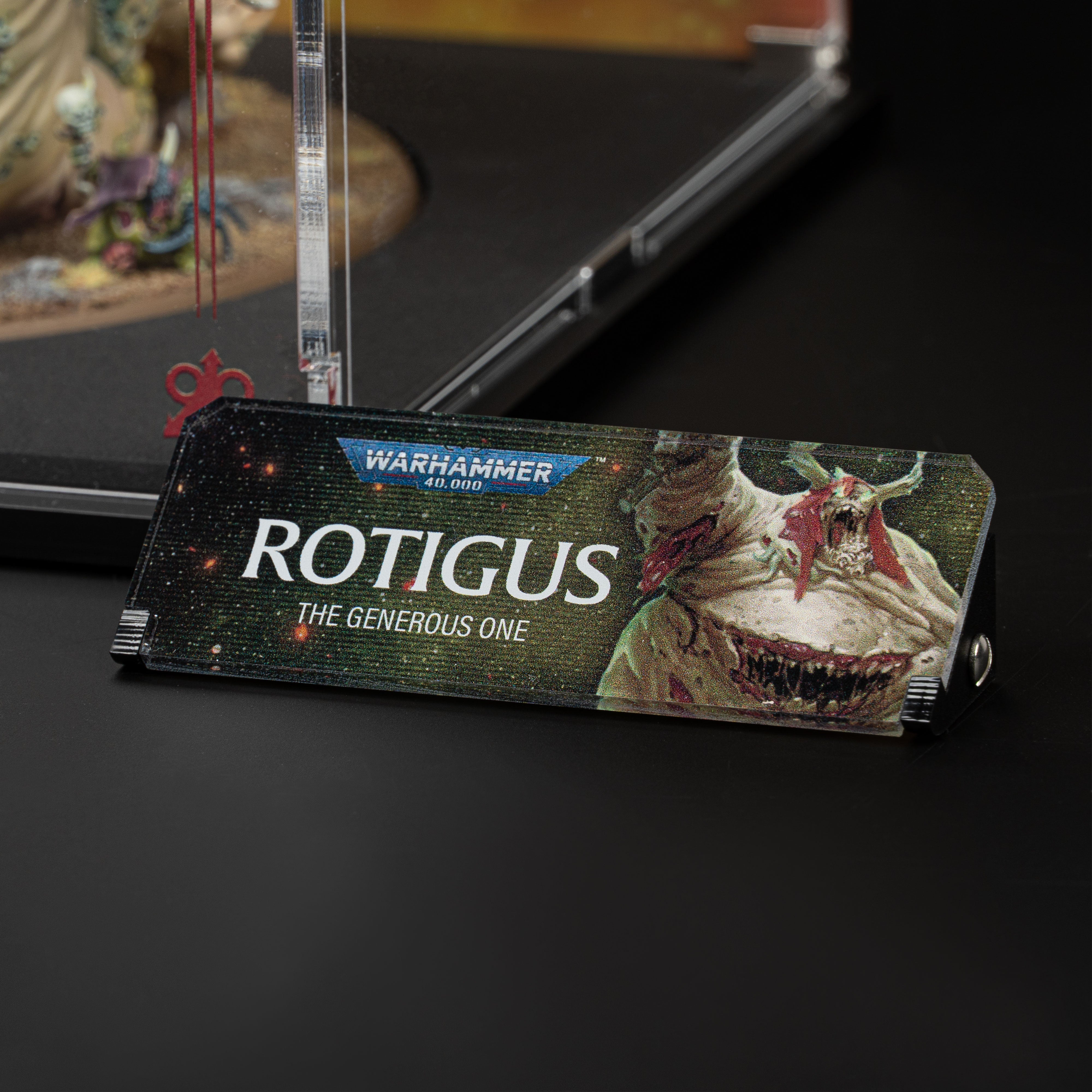Display Case for Warhammer® 40,000 Rotigus