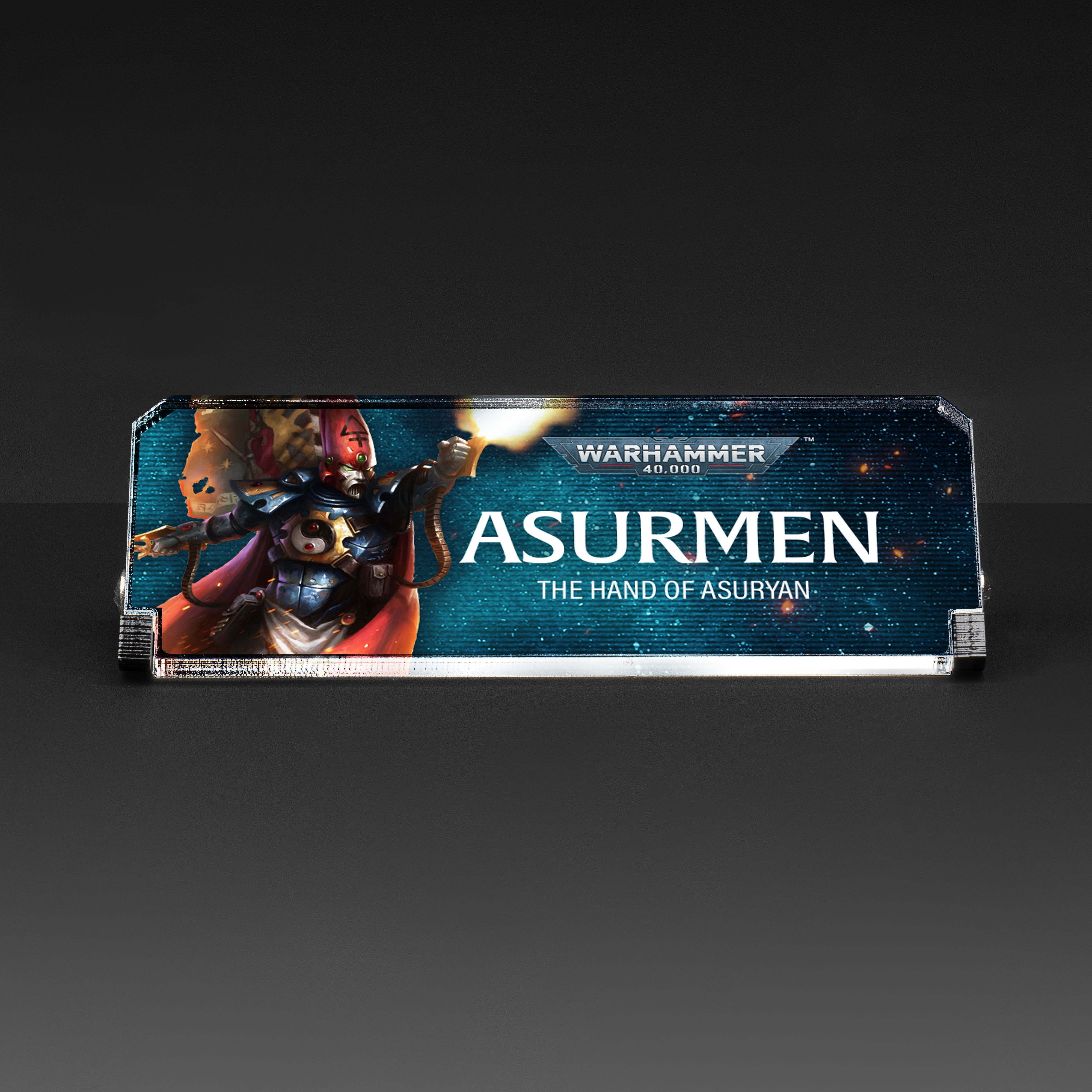 Plaque for Warhammer® 40,000 Asurmen