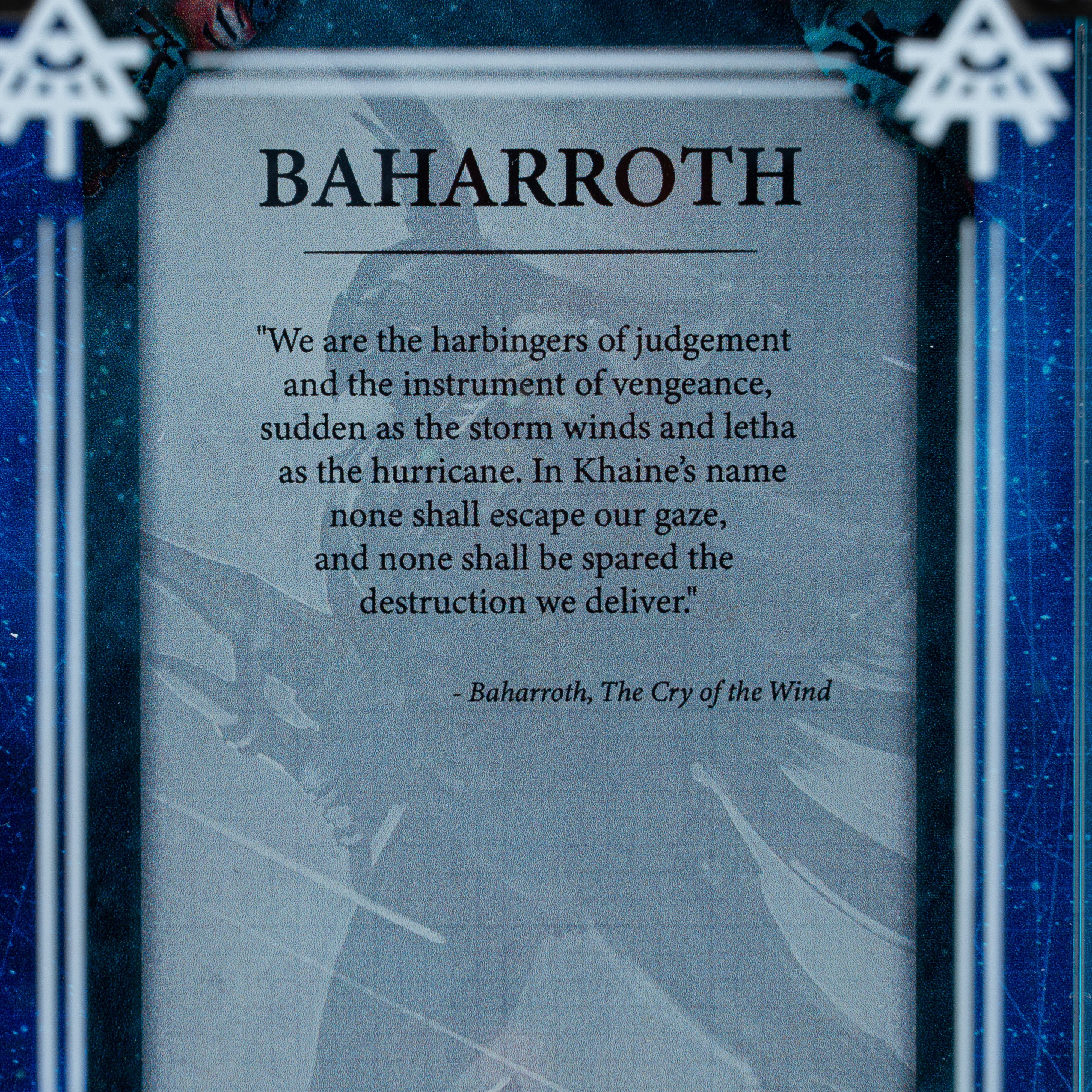Limited Edition Display Case for Warhammer® 40,000 Baharroth