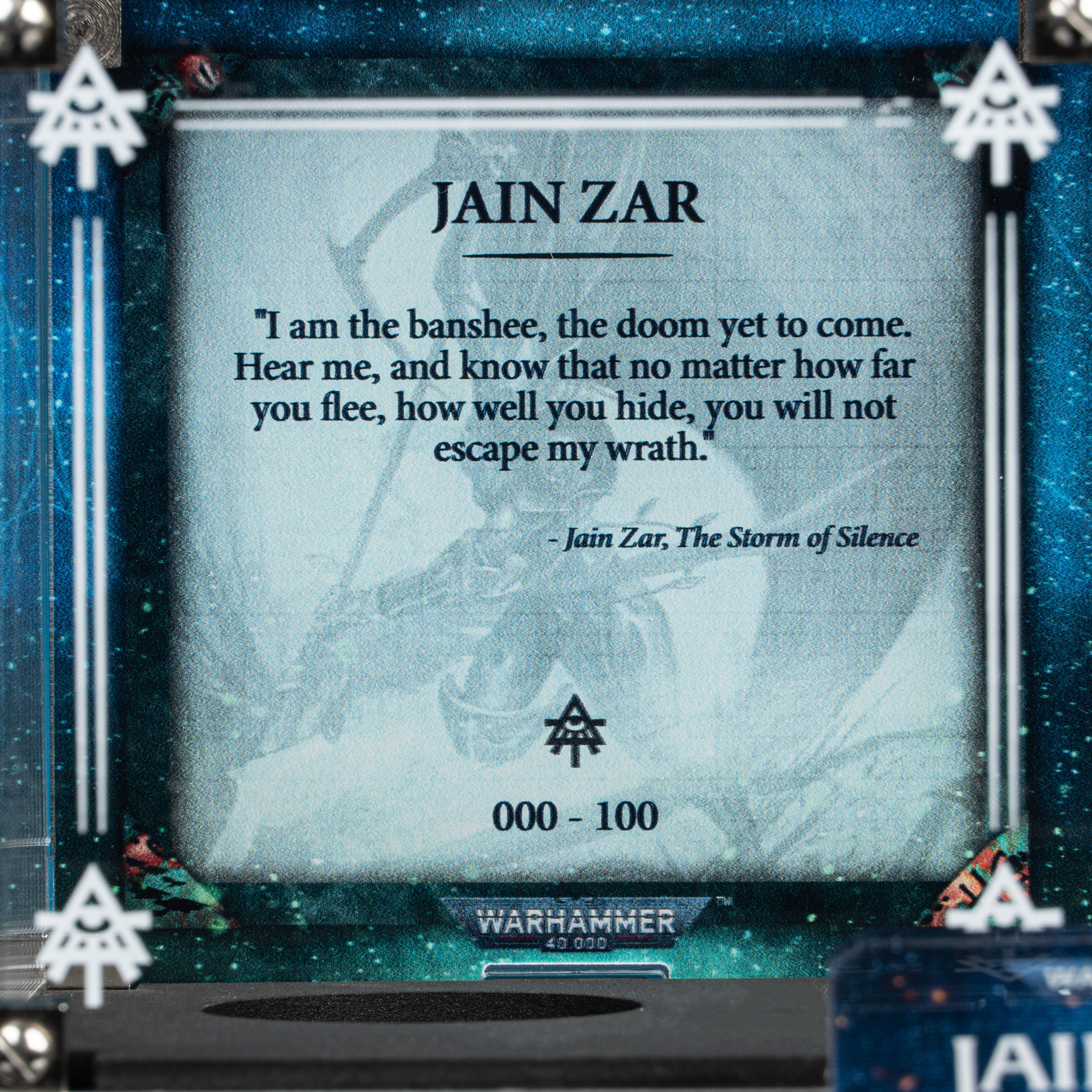 Limited Edition Display Case for Warhammer® 40,000 Jain Zar