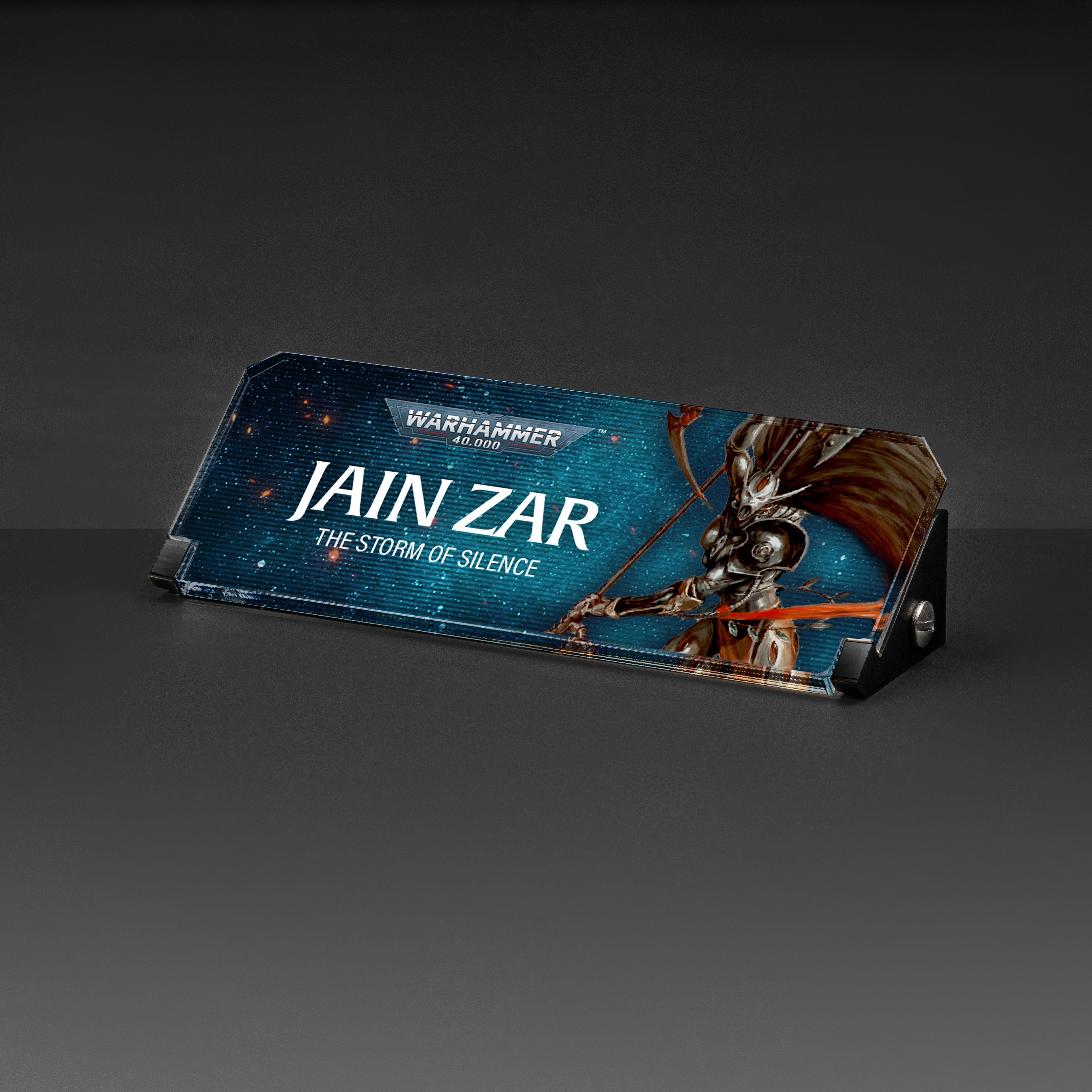 Plaque for Warhammer® 40,000 Jain Zar