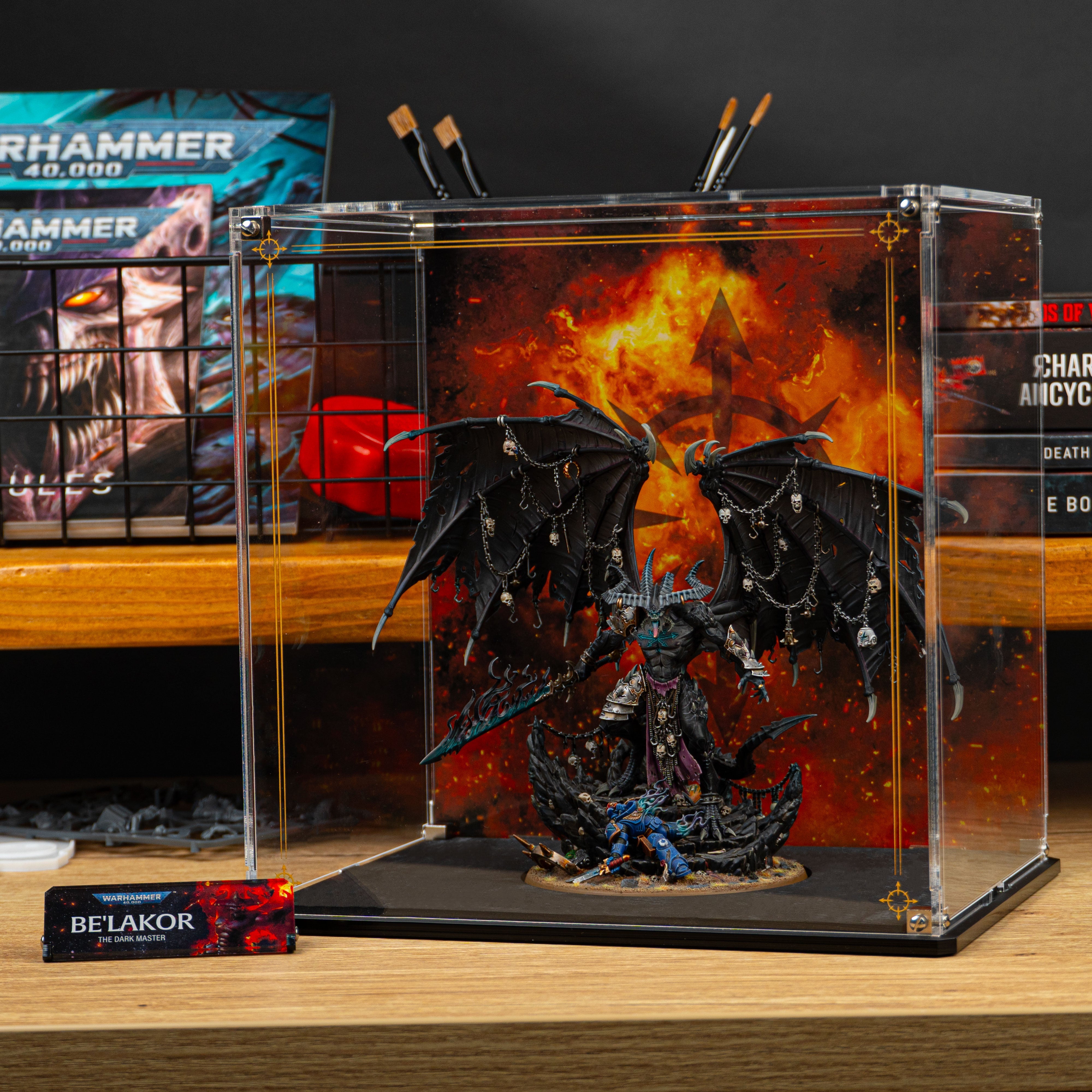 Display Case for Warhammer® 40,000 Be'lakor, the Dark Master