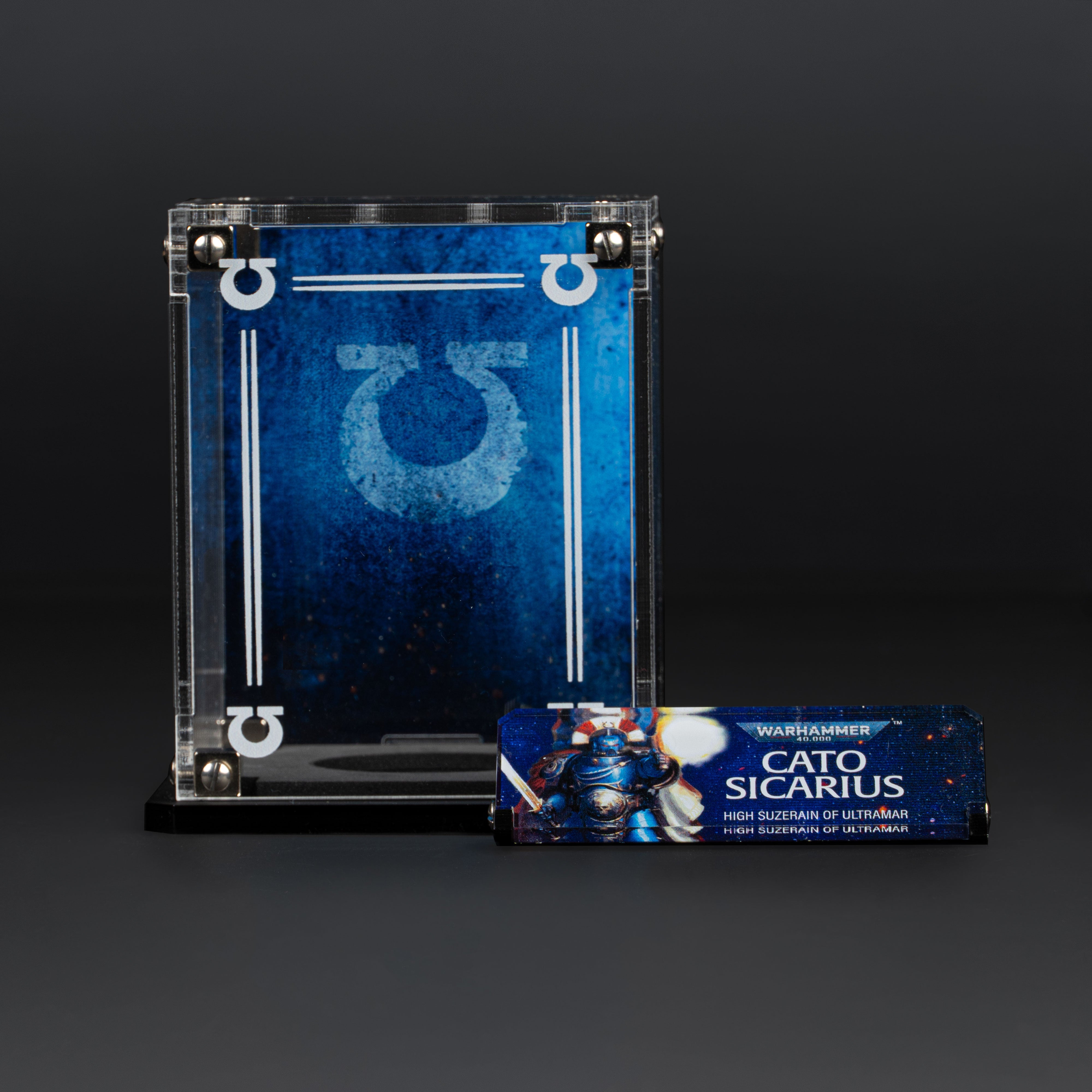 Display Case for Warhammer® 40,000 Cato Sicarius