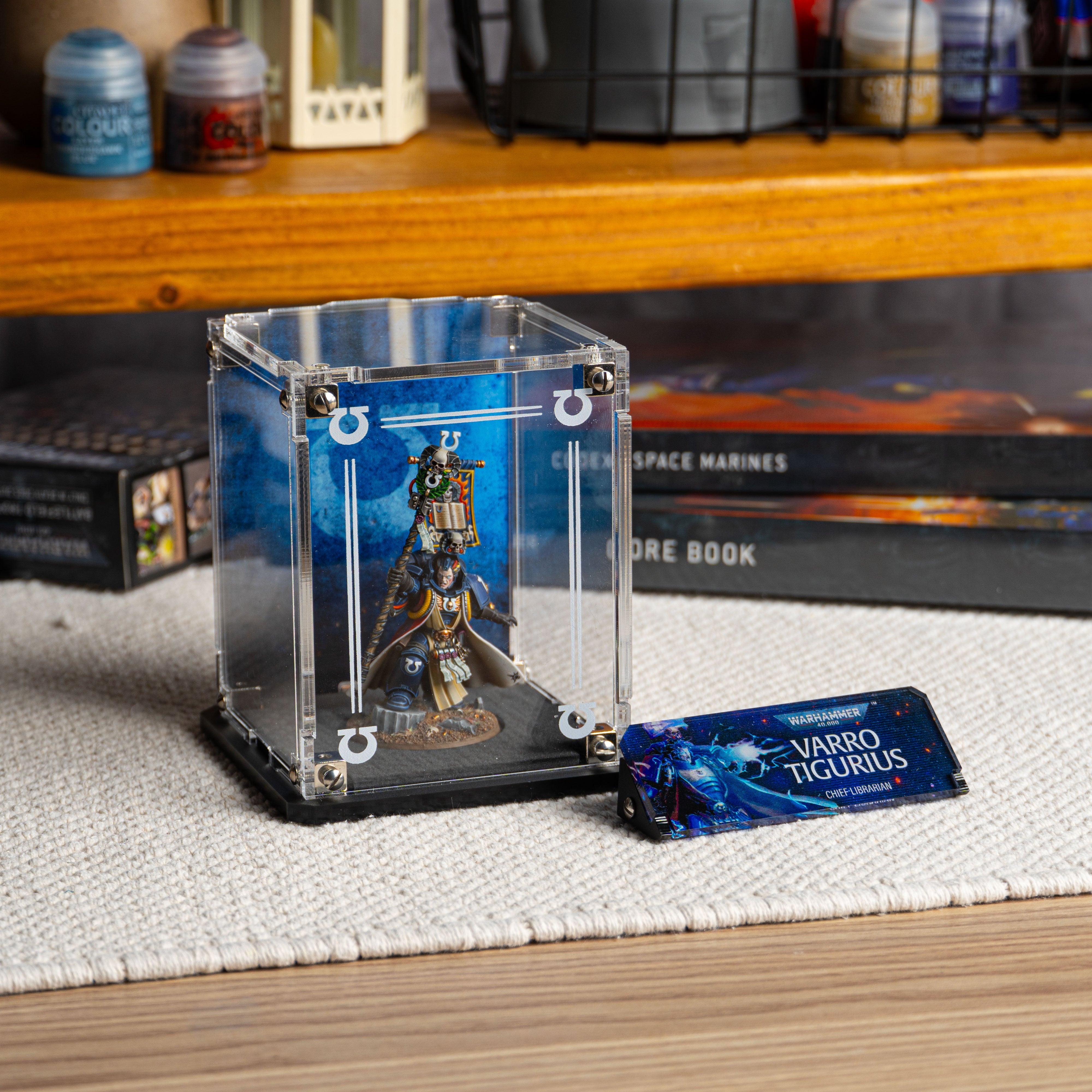 Display Case for Warhammer® 40,000 Varro Tigurius