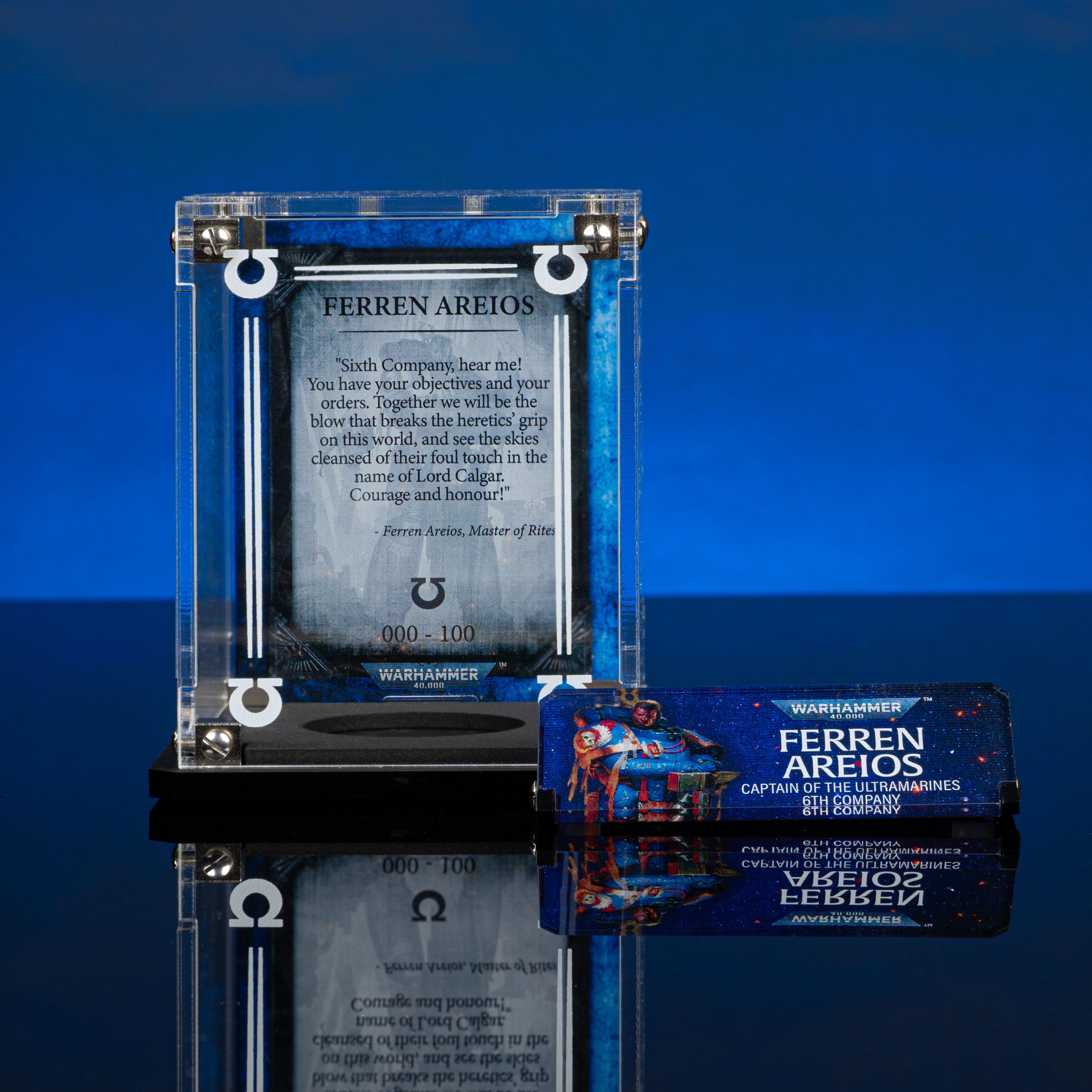 Limited Edition Display Case for Warhammer® 40,000 Ferren Areios