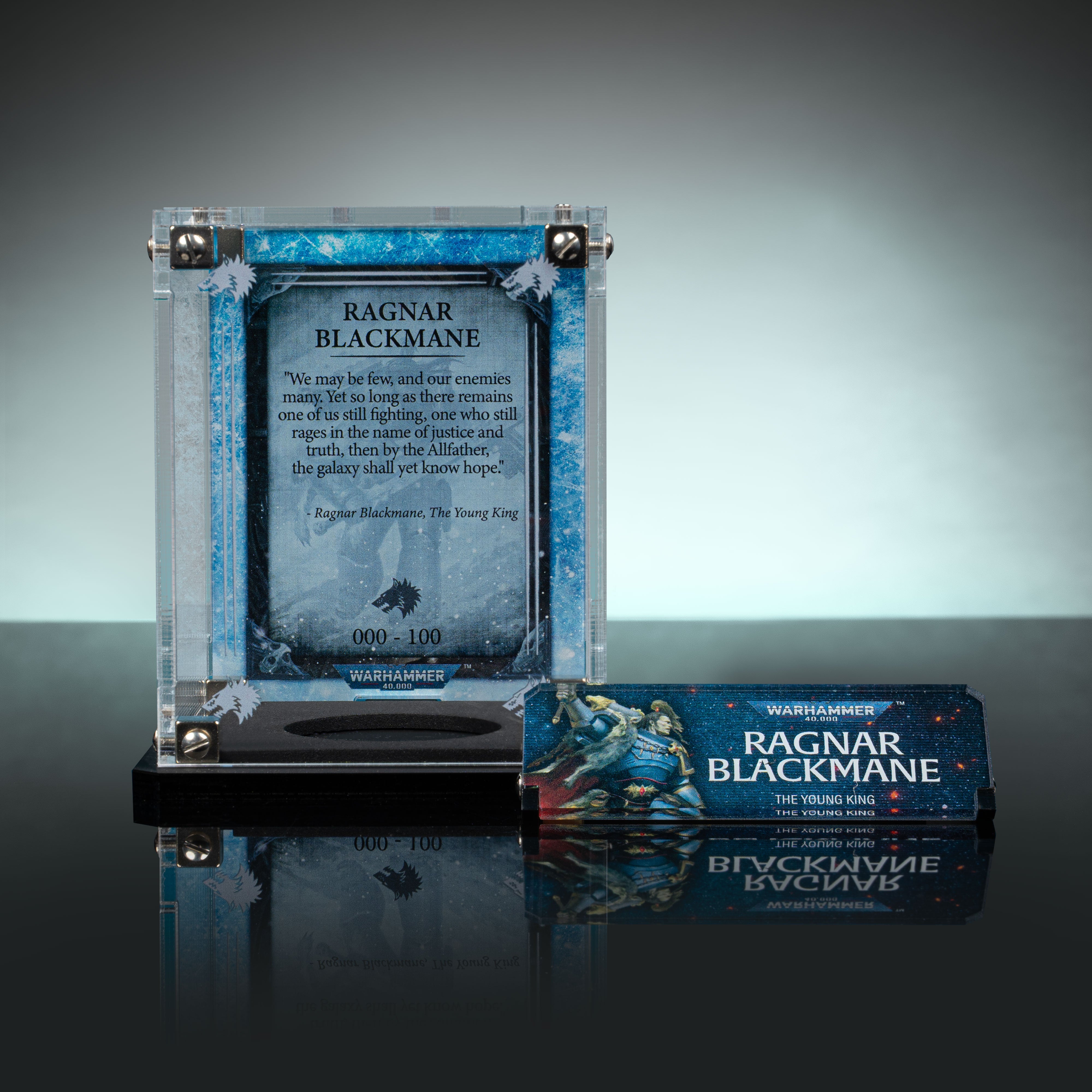 Limited Edition Display Case for Warhammer® 40,000 Ragnar Blackmane