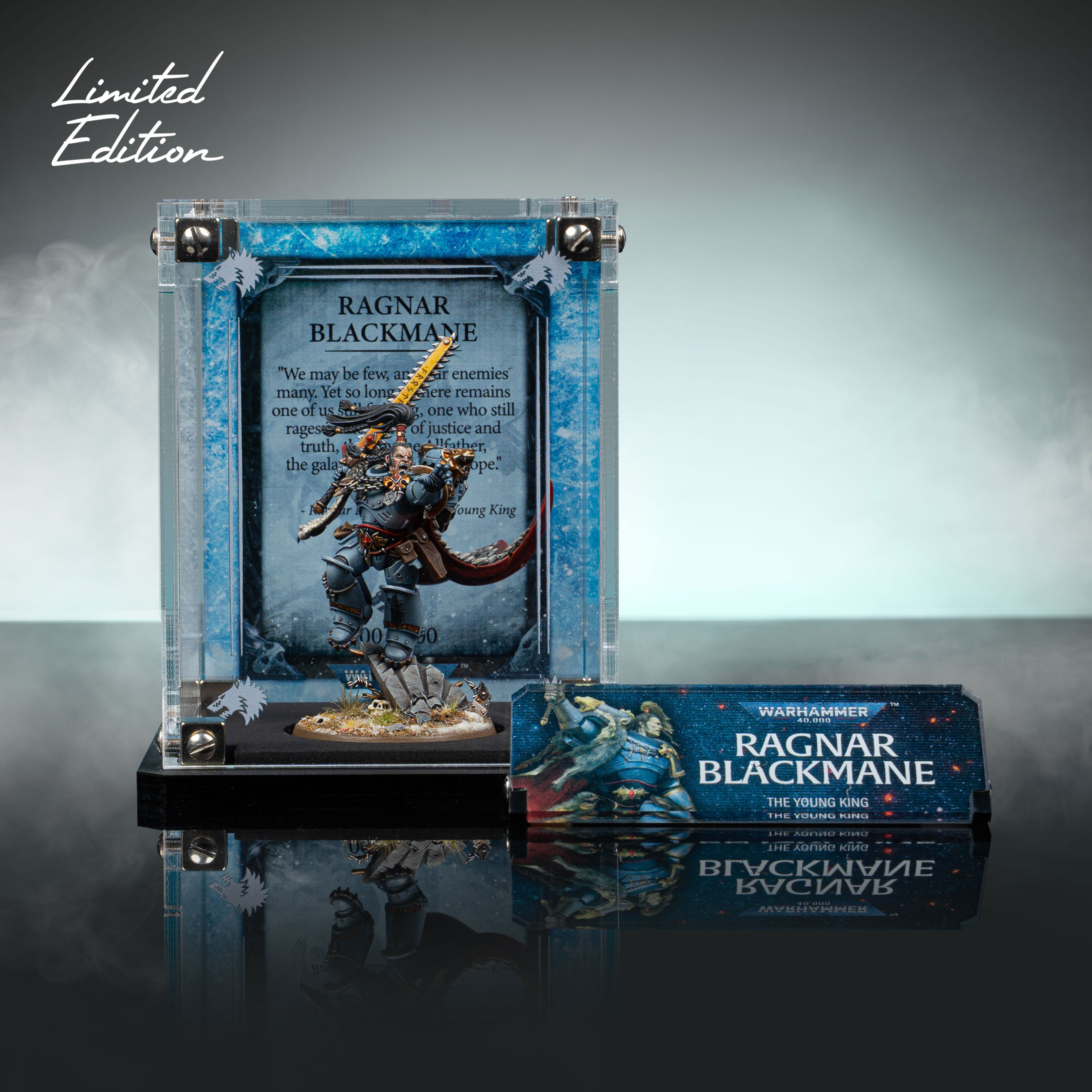 Limited Edition Display Case for Warhammer® 40,000 Ragnar Blackmane