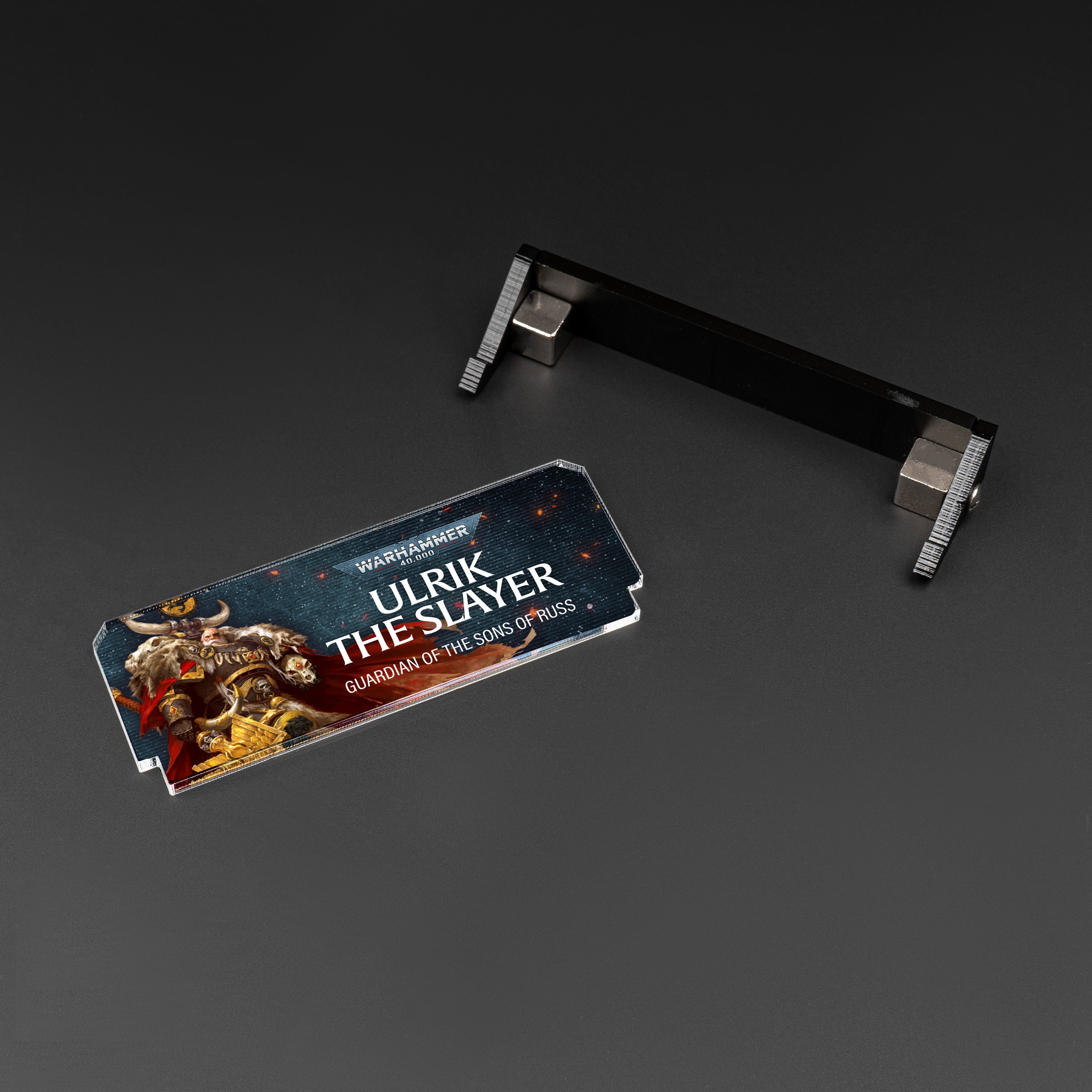 Plaque for Warhammer® 40,000 Ulrik the Slayer