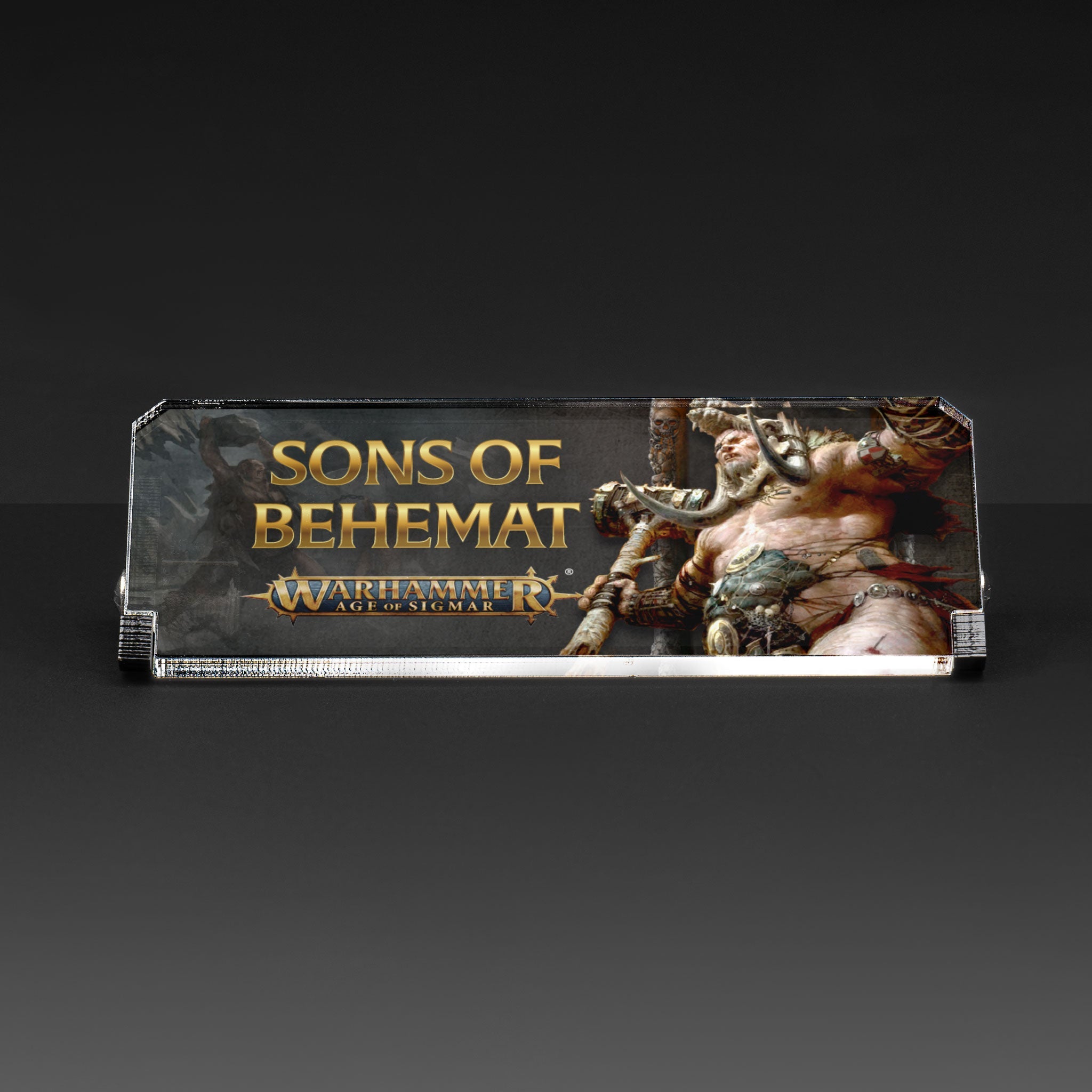 Plaque for Warhammer® Age of Sigmar - Sons of Behemat
