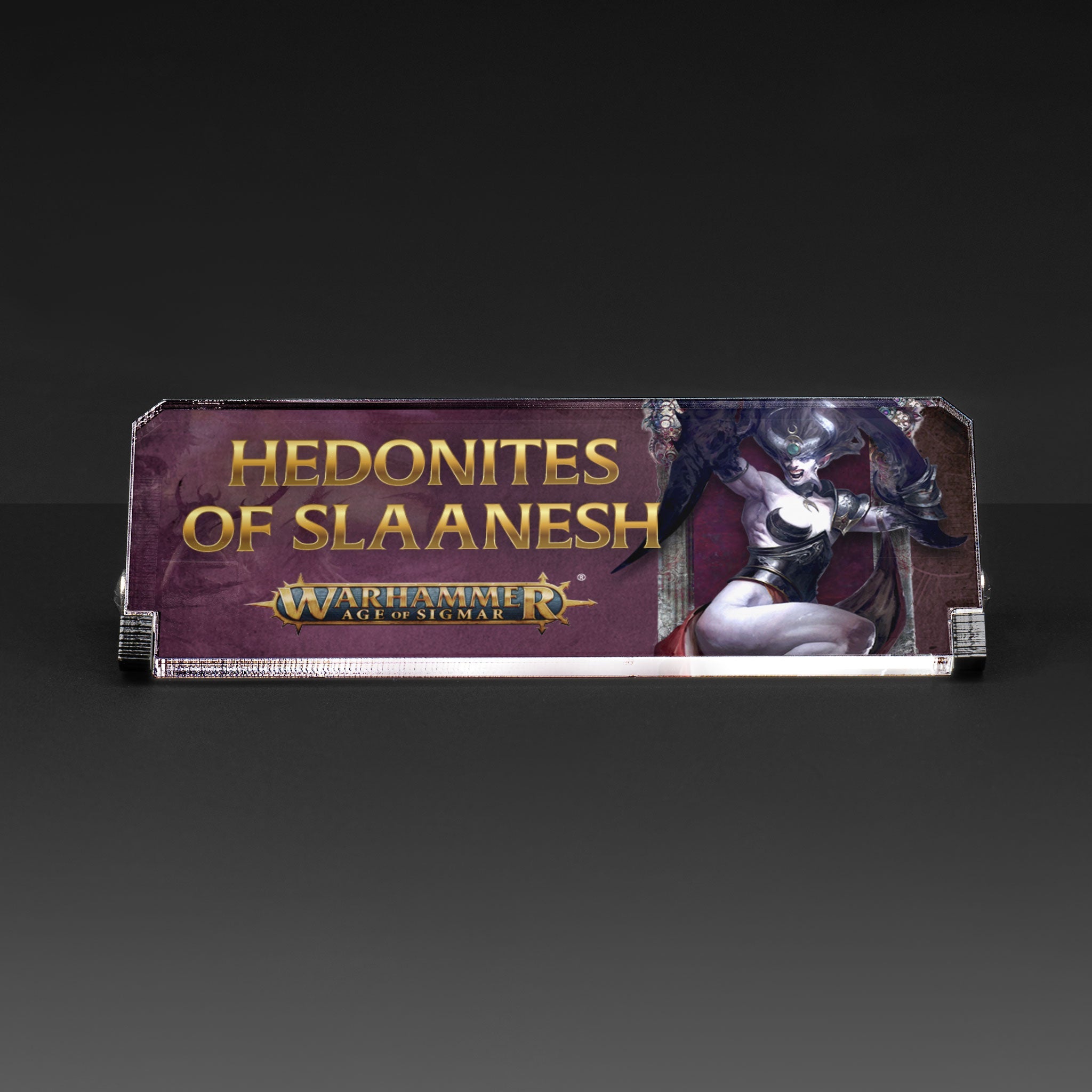 Plaque for Warhammer® Age Of Sigmar - Hedonites of Slaanesh