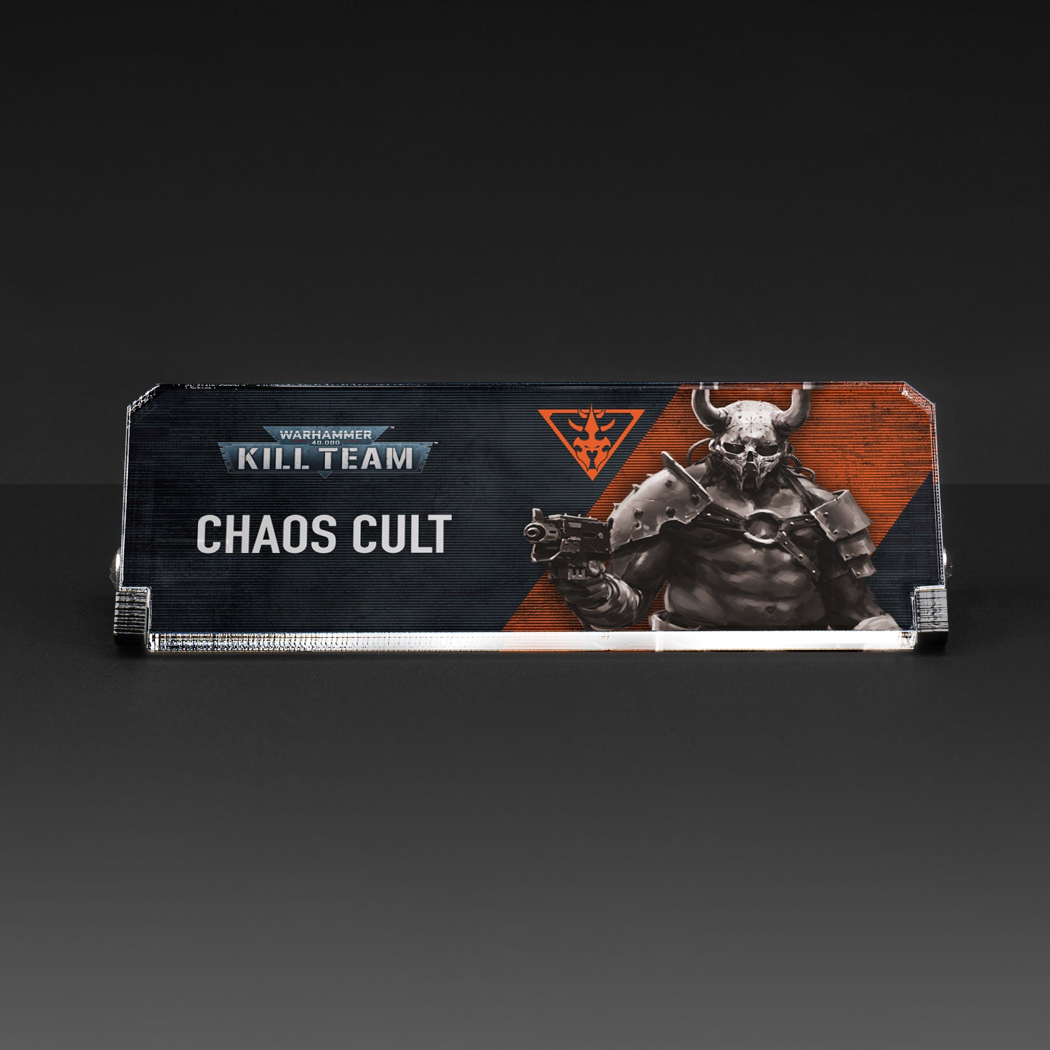 Plaque for Warhammer® 40,000 Kill Team: Chaos Cult
