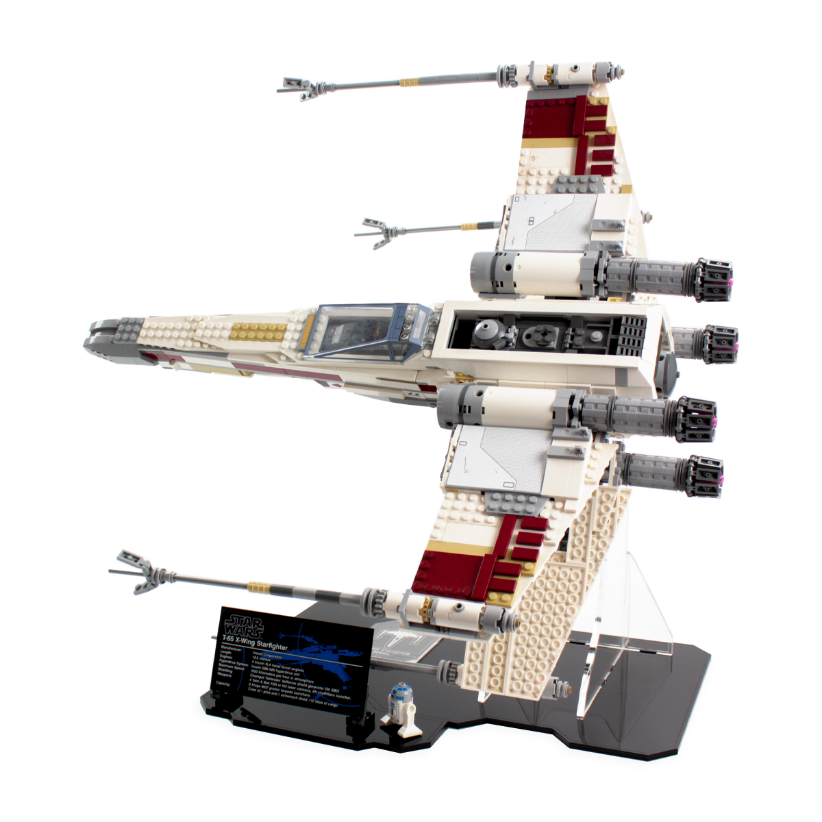 Display Stand for LEGO® Star Wars™ UCS Red Five X-Wing Fighter (10240)