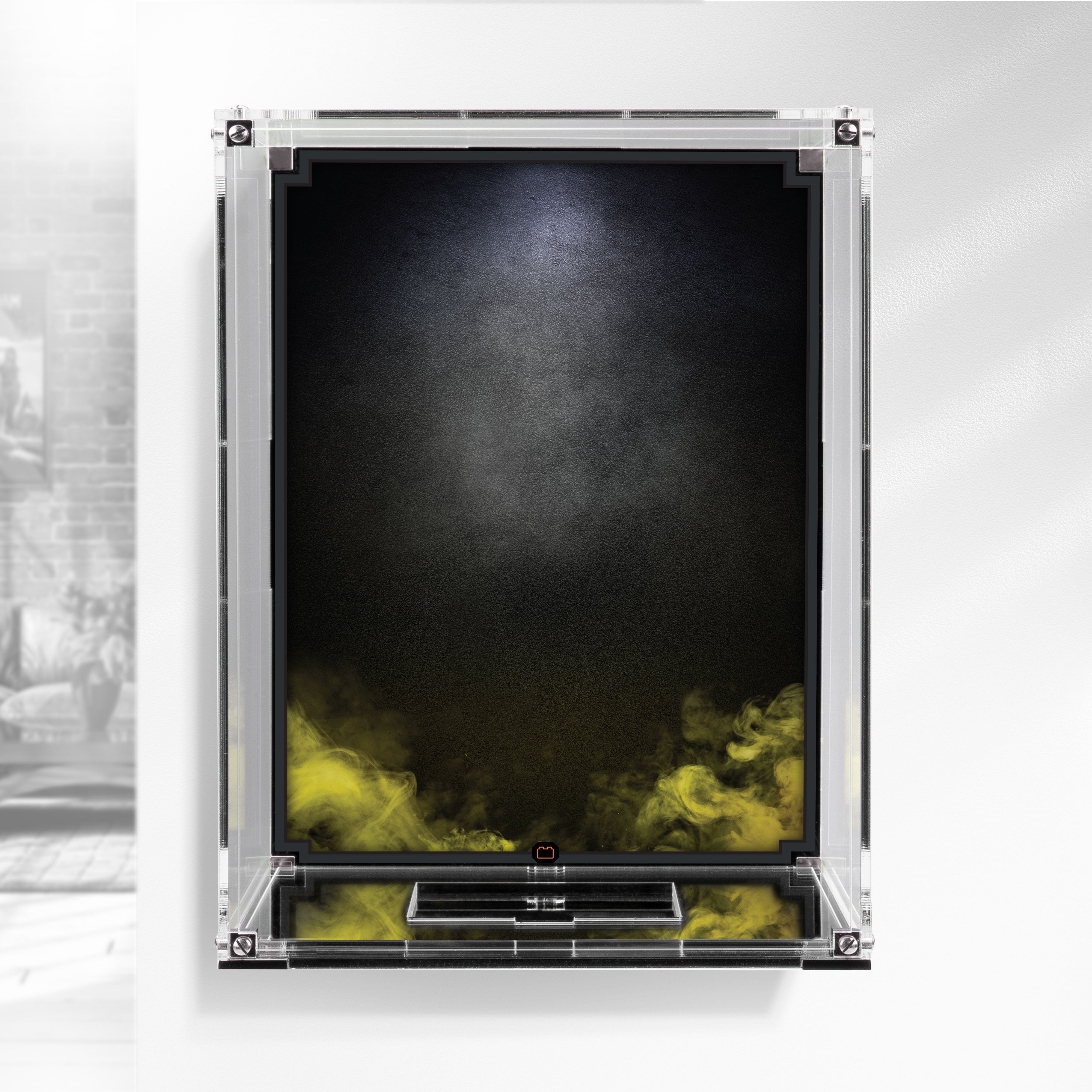 Wall-Mounted Display Case for LEGO® Star Wars: Kylo Ren's Helmet (75415)