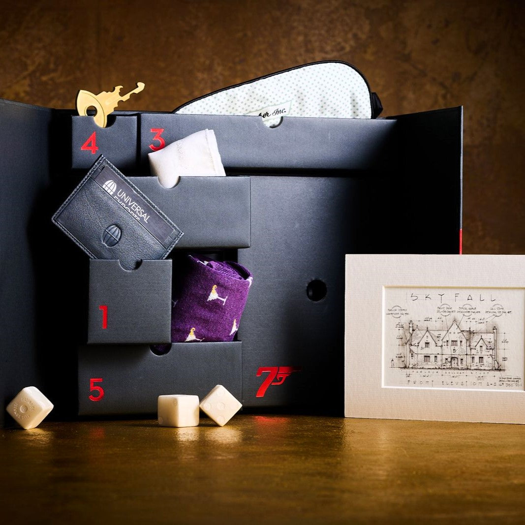 The Seven Decades of James Bond Advent Calendar - Numbered Edition