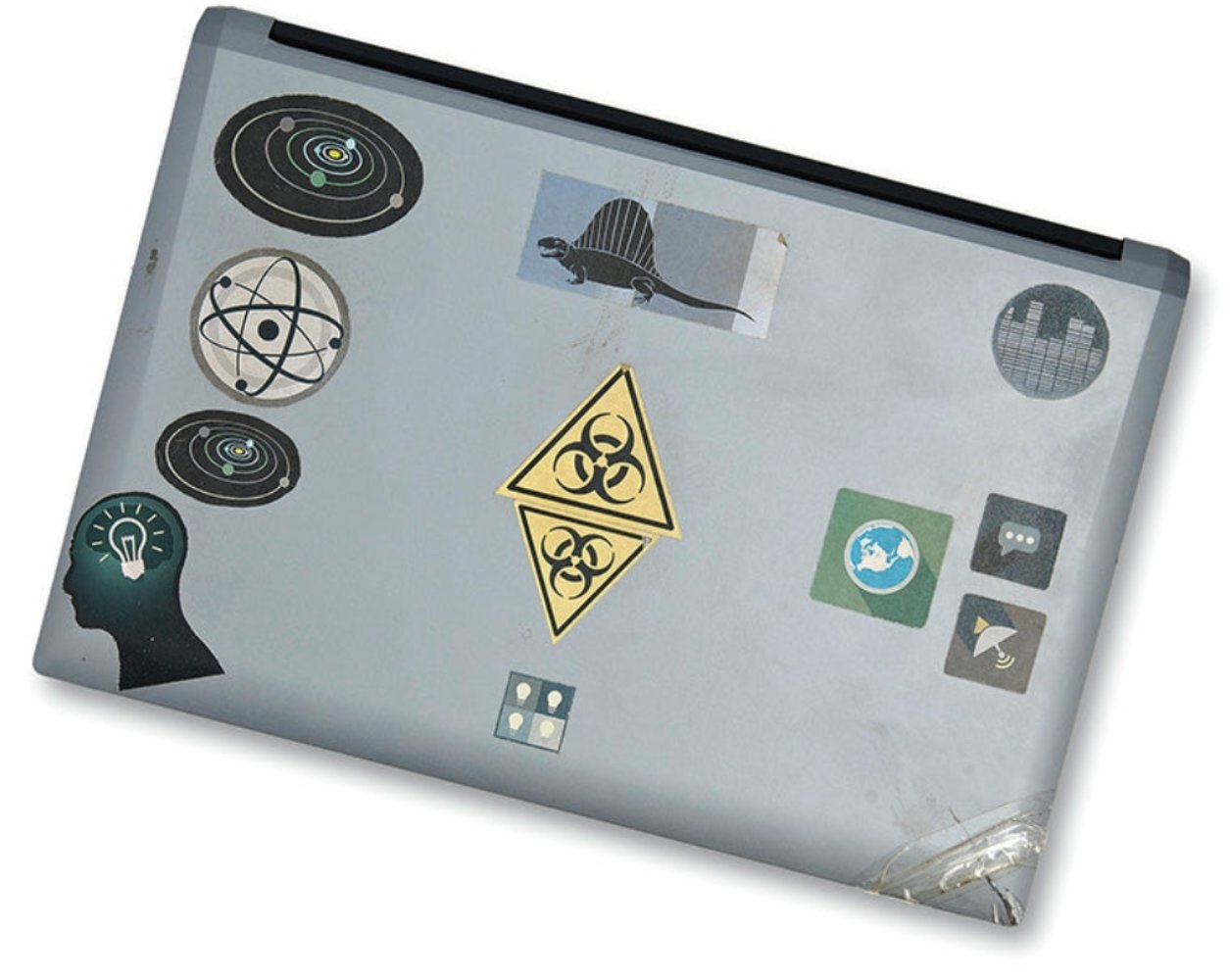 James Bond Q Laptop Sticker Set - Spectre Edition (Outlet Item)