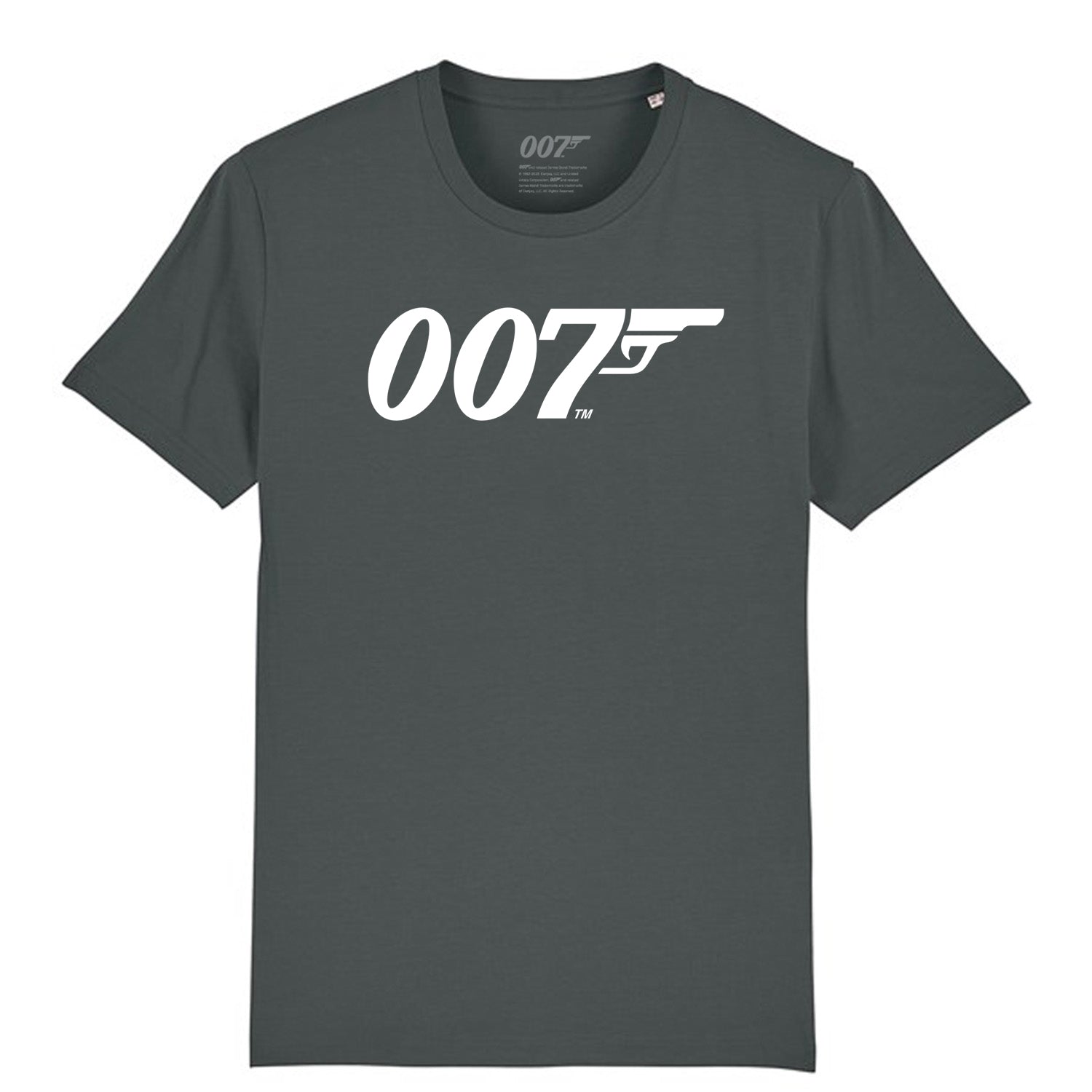 James Bond White 007 Logo T-Shirt (10 colours)