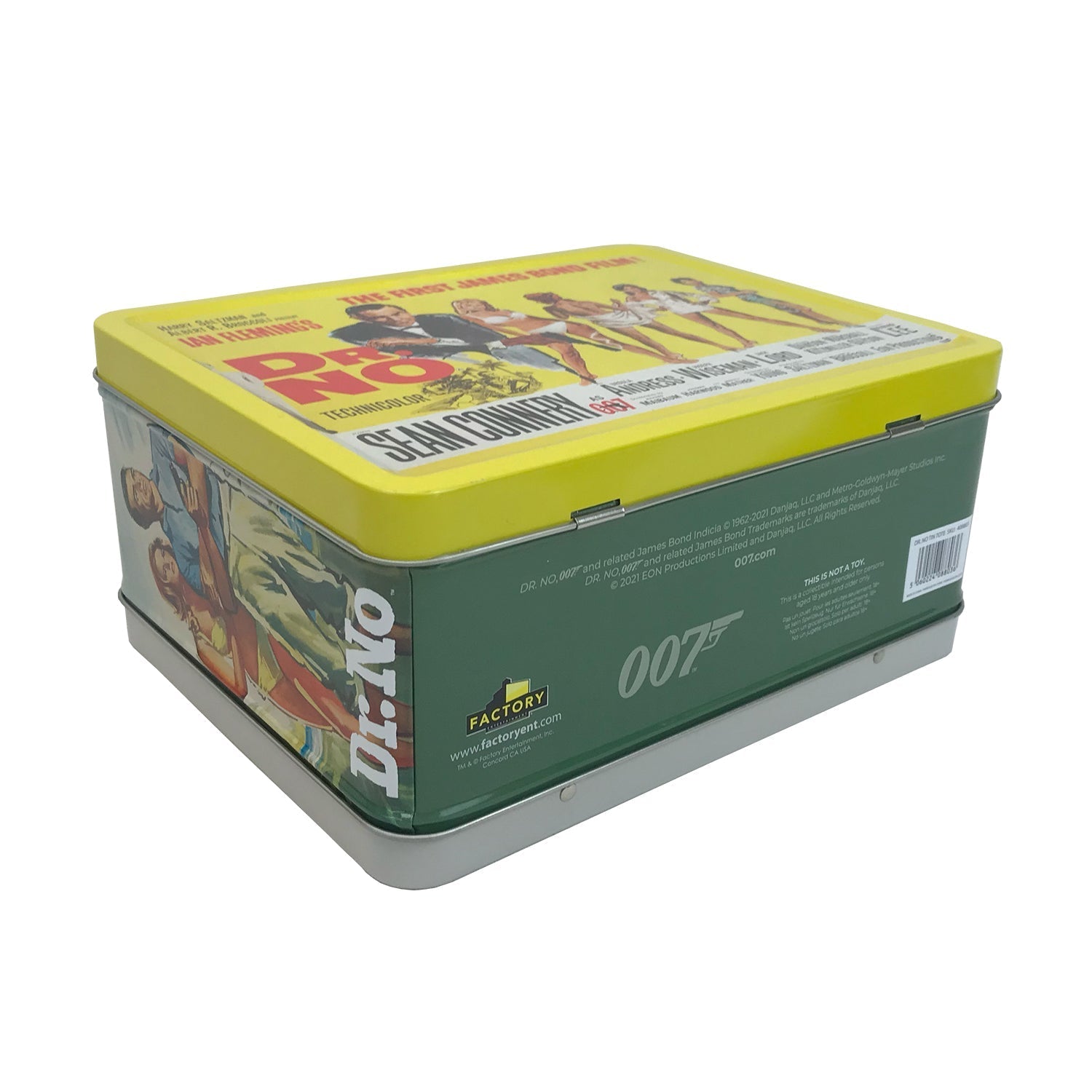 James Bond Dr. No Tin Tote Lunch Box