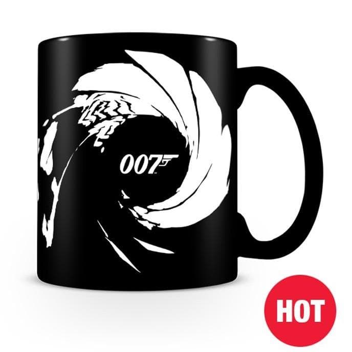 James Bond 007 Gun Barrel Heat Change Mug