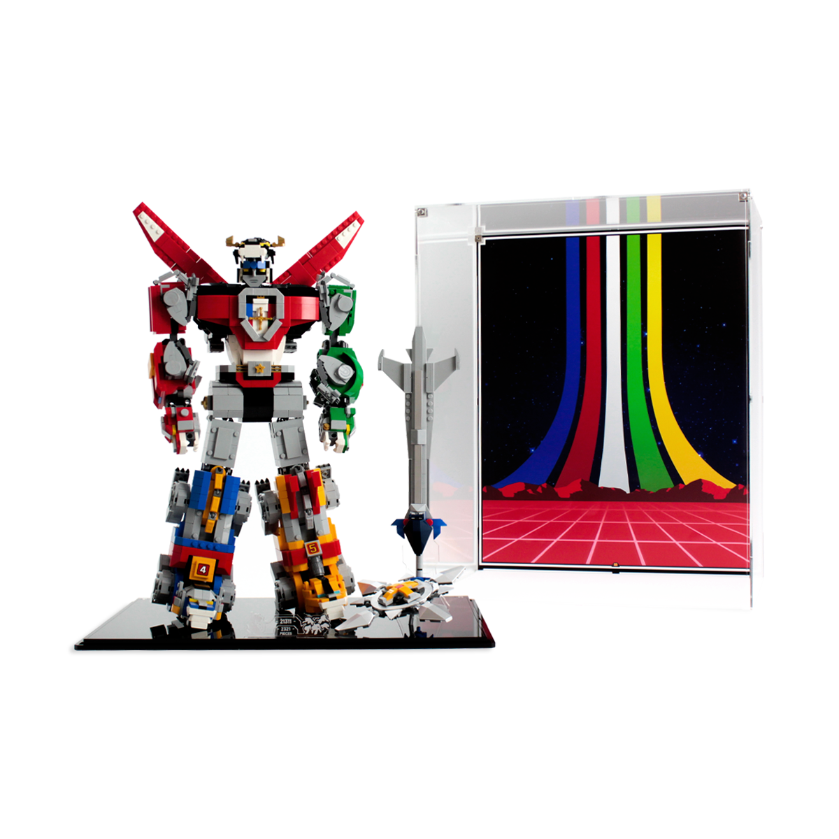 Display Case for LEGO® Ideas: Voltron (21311)