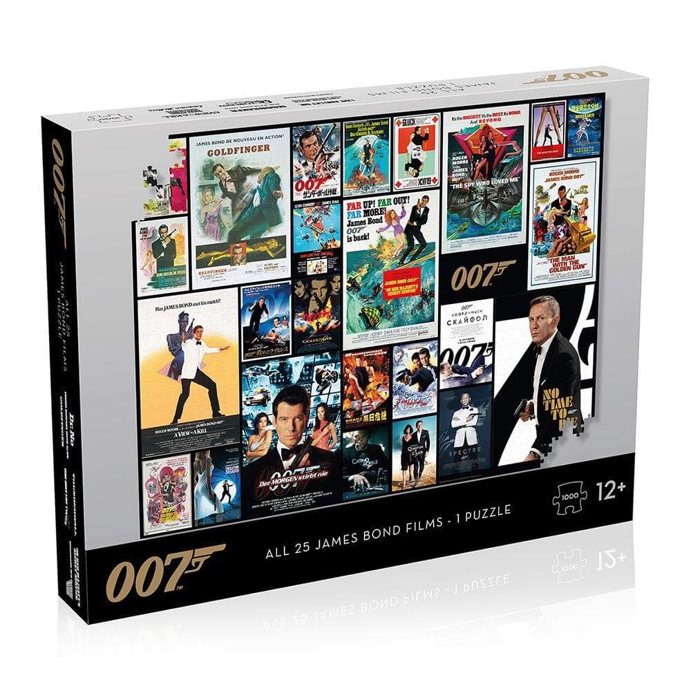 James Bond 25 Film Poster 1000 Piece Puzzle
