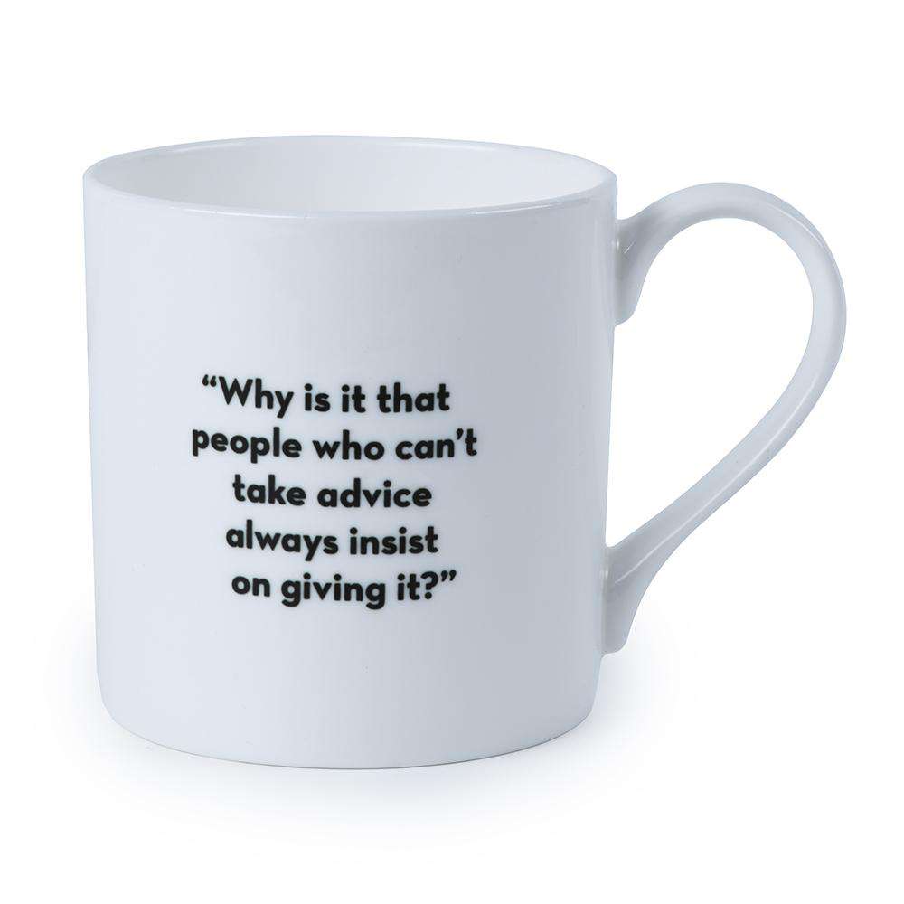James Bond Advice Quote Bone China Mug