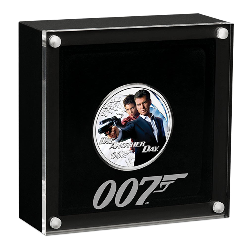 James Bond Die Another Day 1/2 oz Silver Proof Coin - By The Perth Mint
