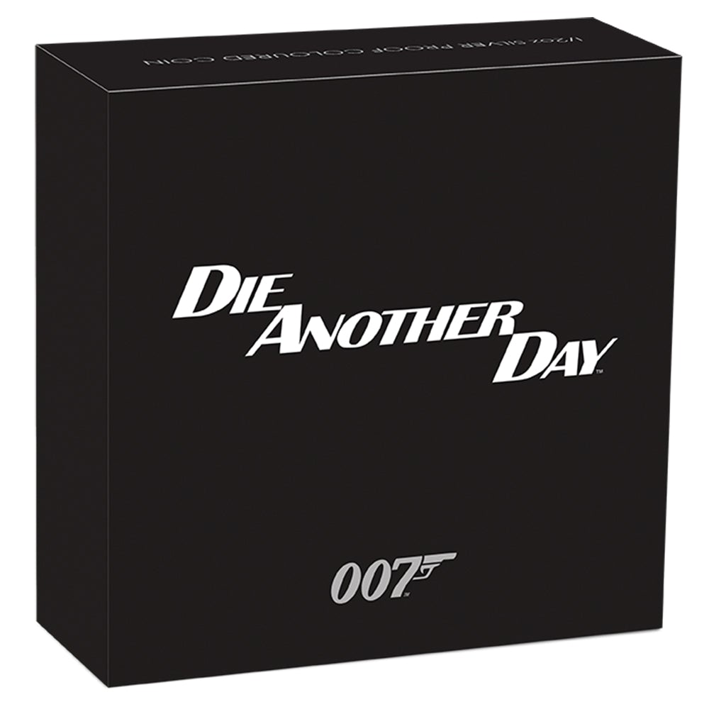James Bond Die Another Day 1/2 oz Silver Proof Coin - By The Perth Mint