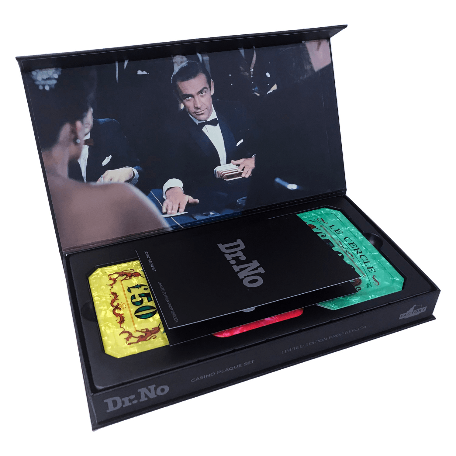 James Bond Casino Plaques Prop Replica - Dr. No Numbered Edition