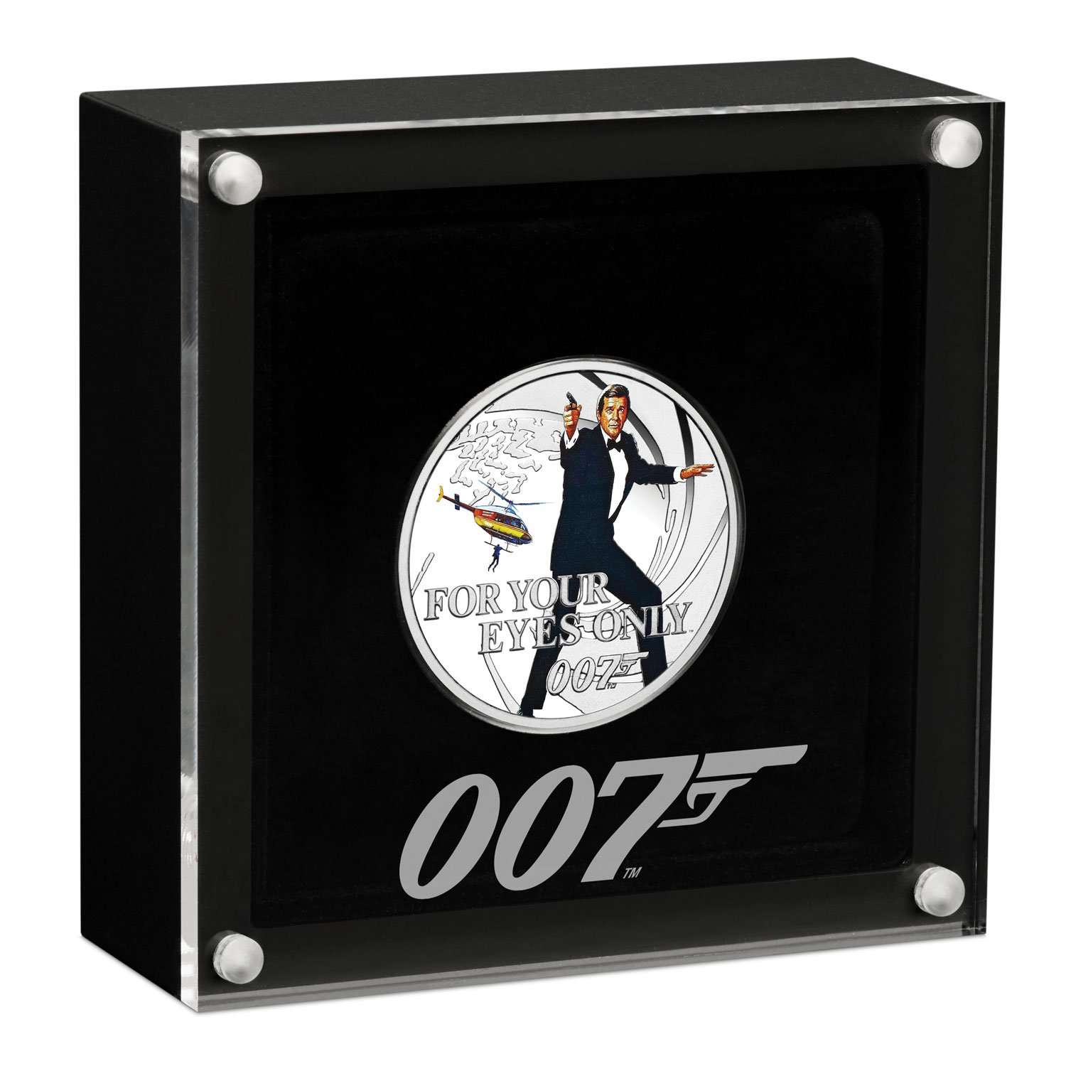 James Bond For Your Eyes Only 1/2 oz Silver Proof Coin - By The Perth Mint