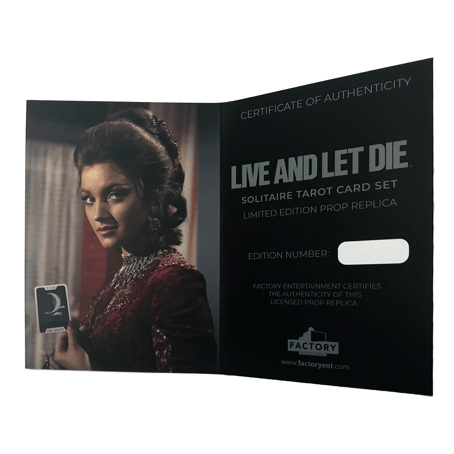 James Bond Tarot Cards Prop Replica - Live And Let Die Numbered Edition