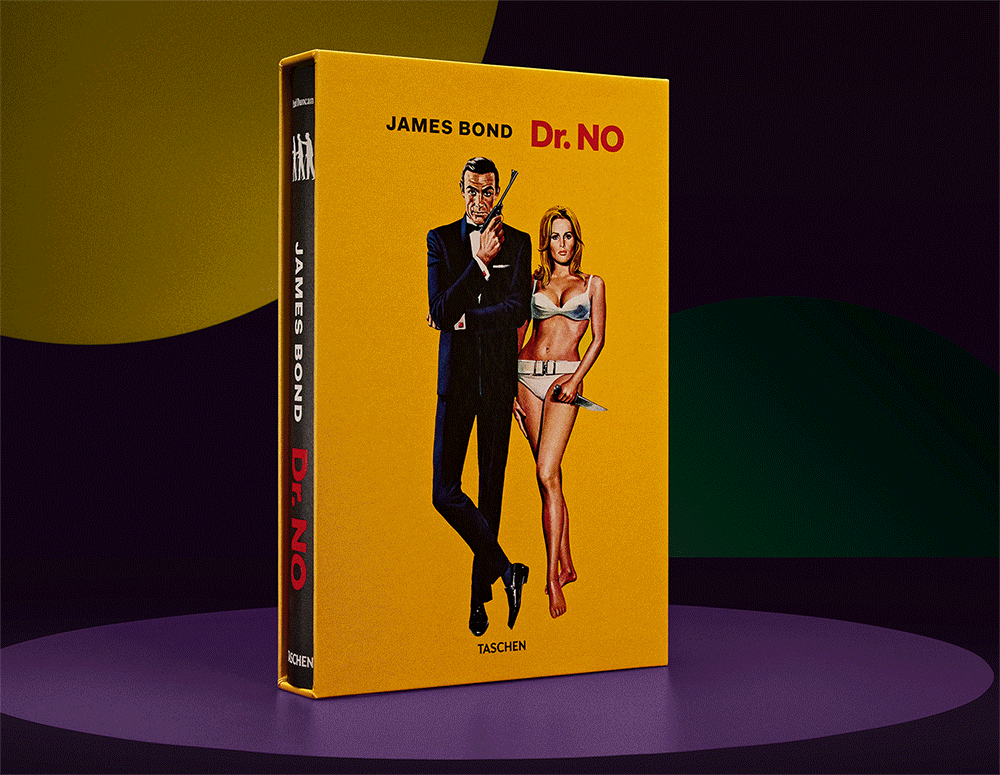 James Bond Dr. No Archive Book & Framed Art - Publicity Portrait Signed & Numbered Edition - By Taschen