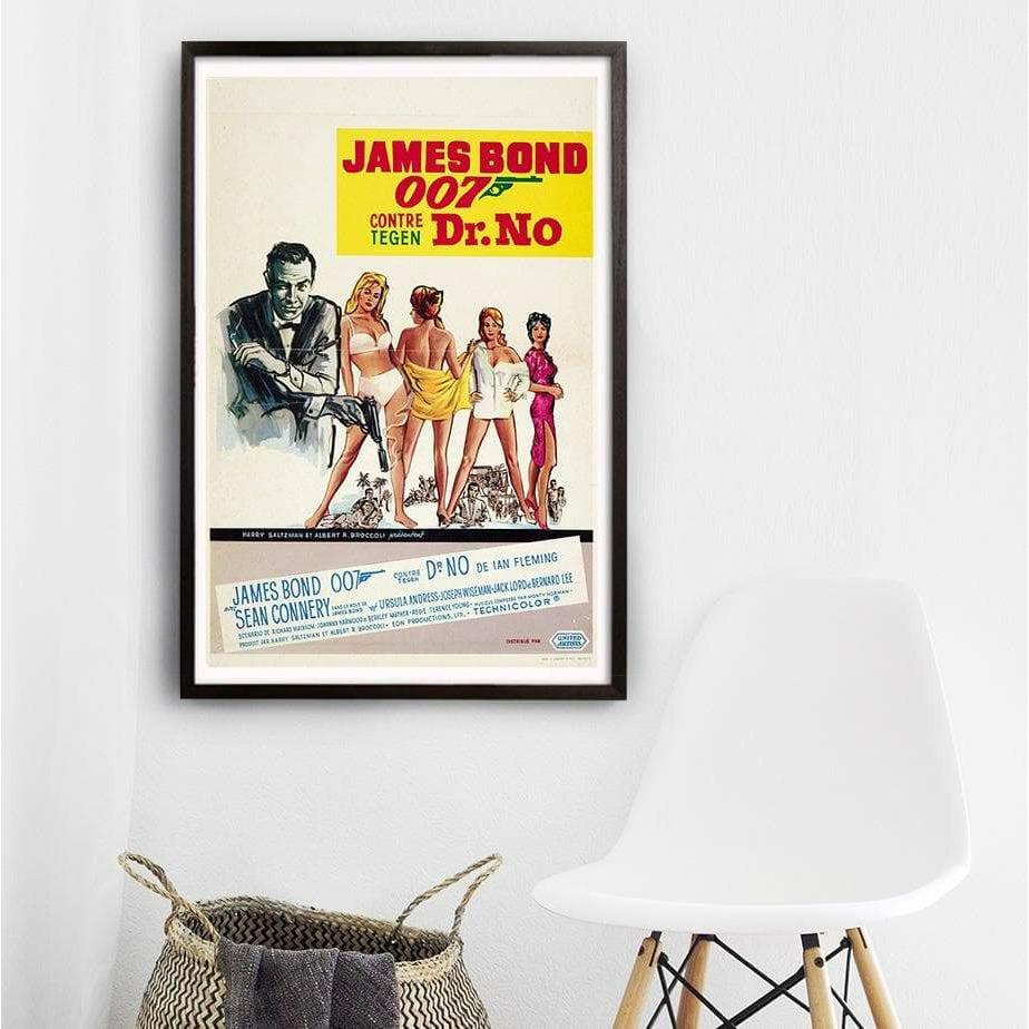 James Bond Dr. No Art Print - Numbered Edition (Unframed)